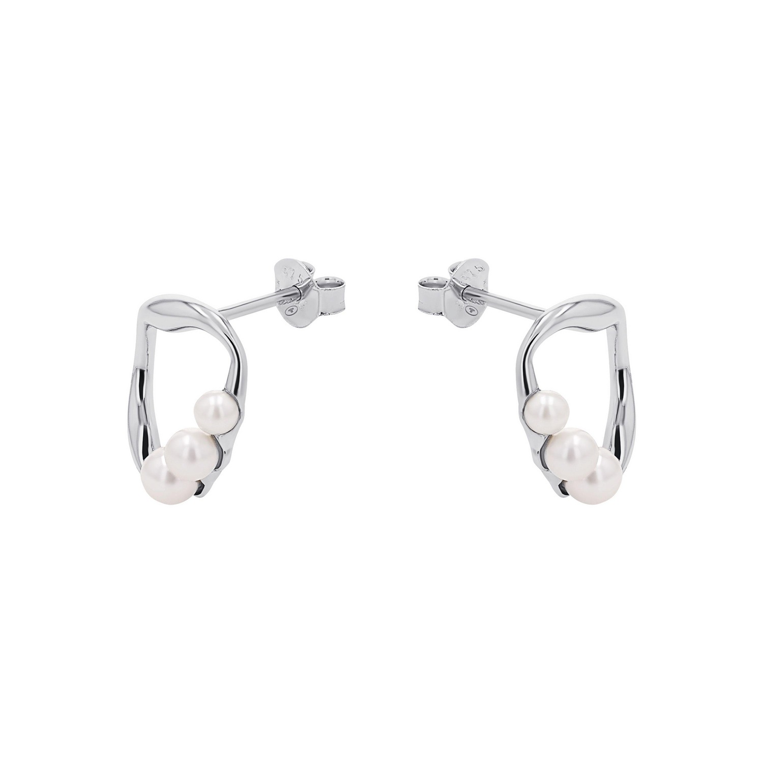 TOM TAILOR Paar Ohrstecker »Schmuck Geschenk Silber 925« mit Süßwasserzuchtperle