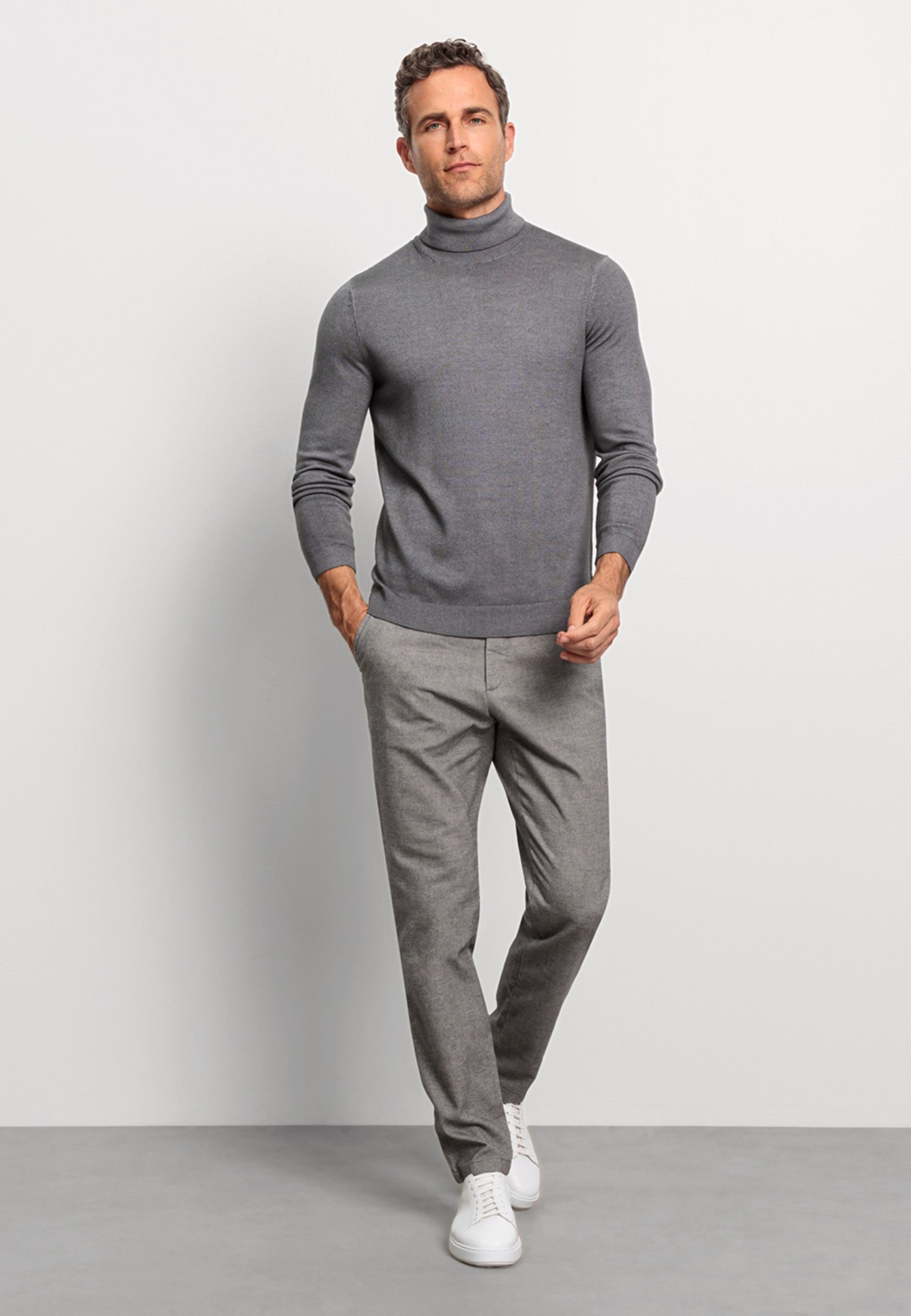 OLYMP Strickpullover »OLYMP Casual Strick«