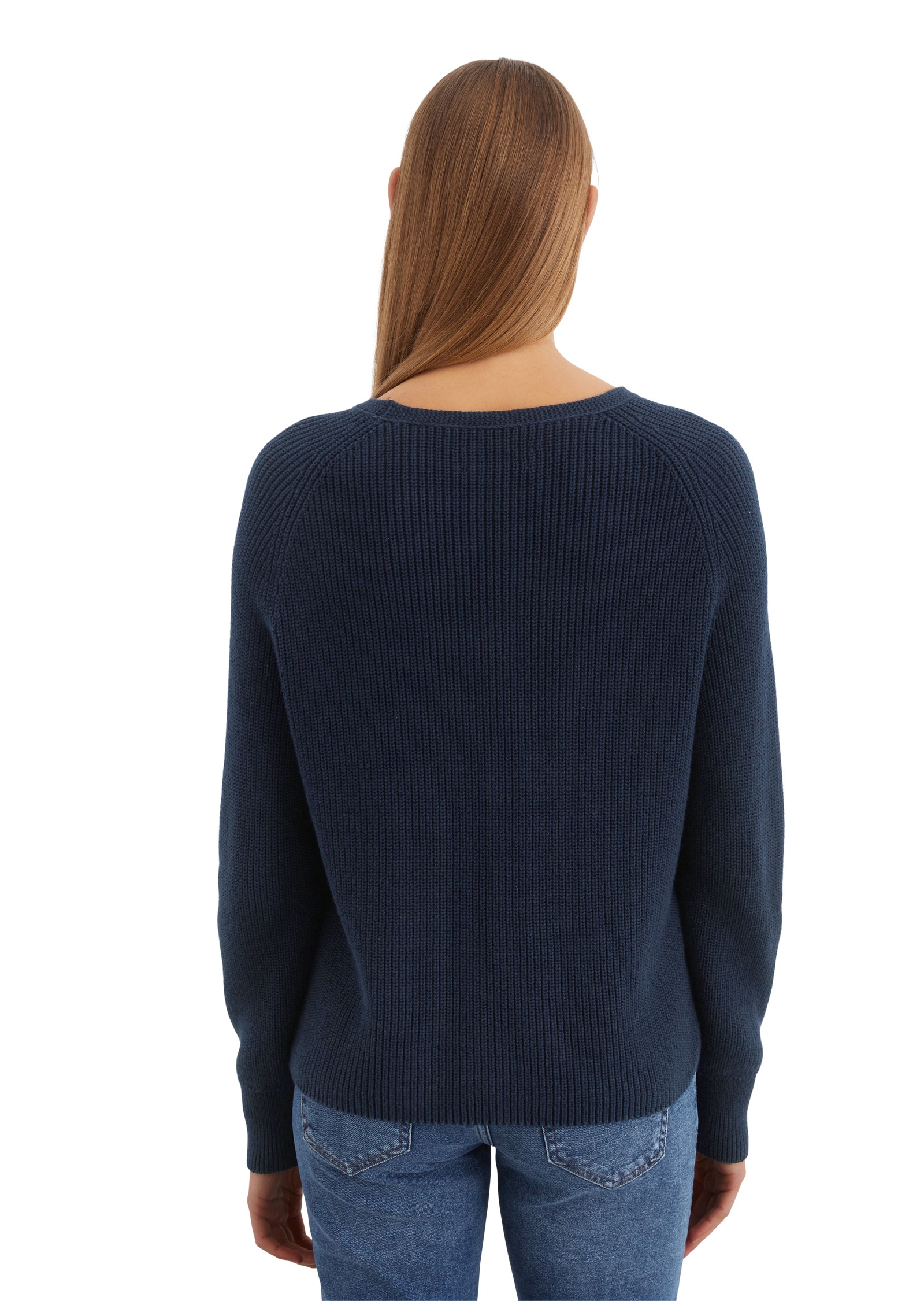 Marc O'Polo Strickpullover »aus Heavy-Weight-Organic-Cotton«