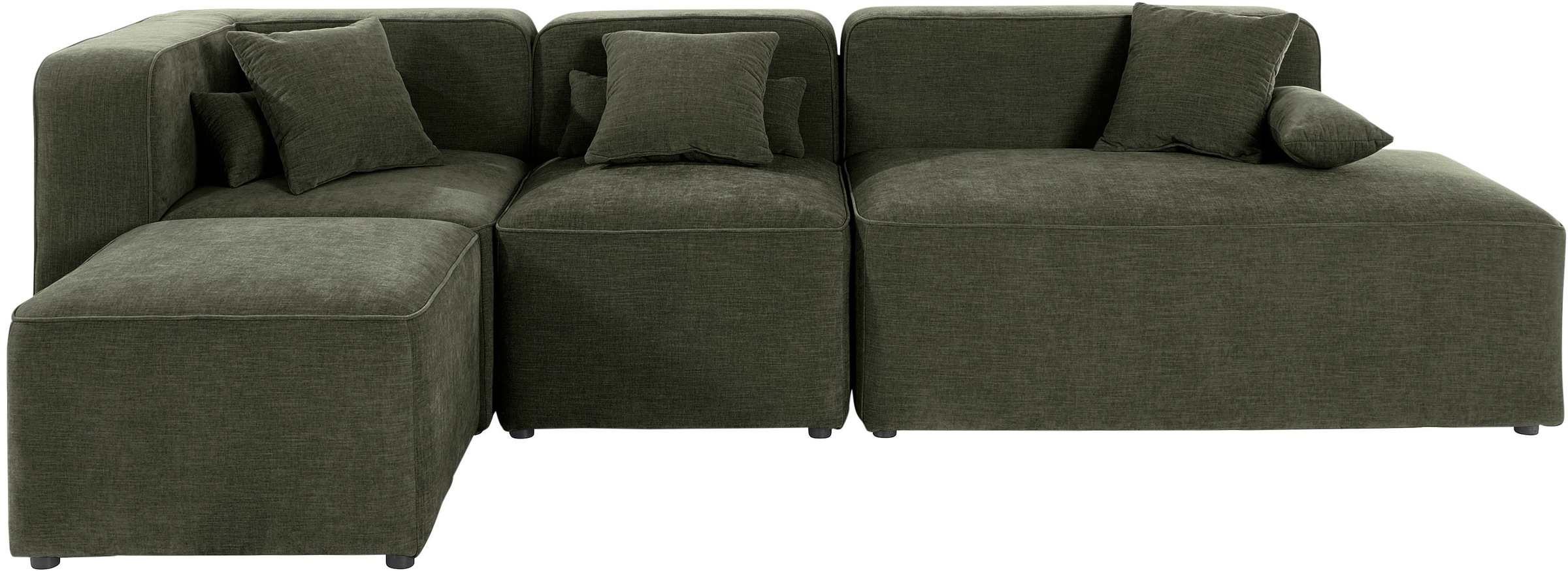 Home affaire Ecksofa "Sundstrup L-Form" Modulserie, individuelle Zusammenst günstig online kaufen