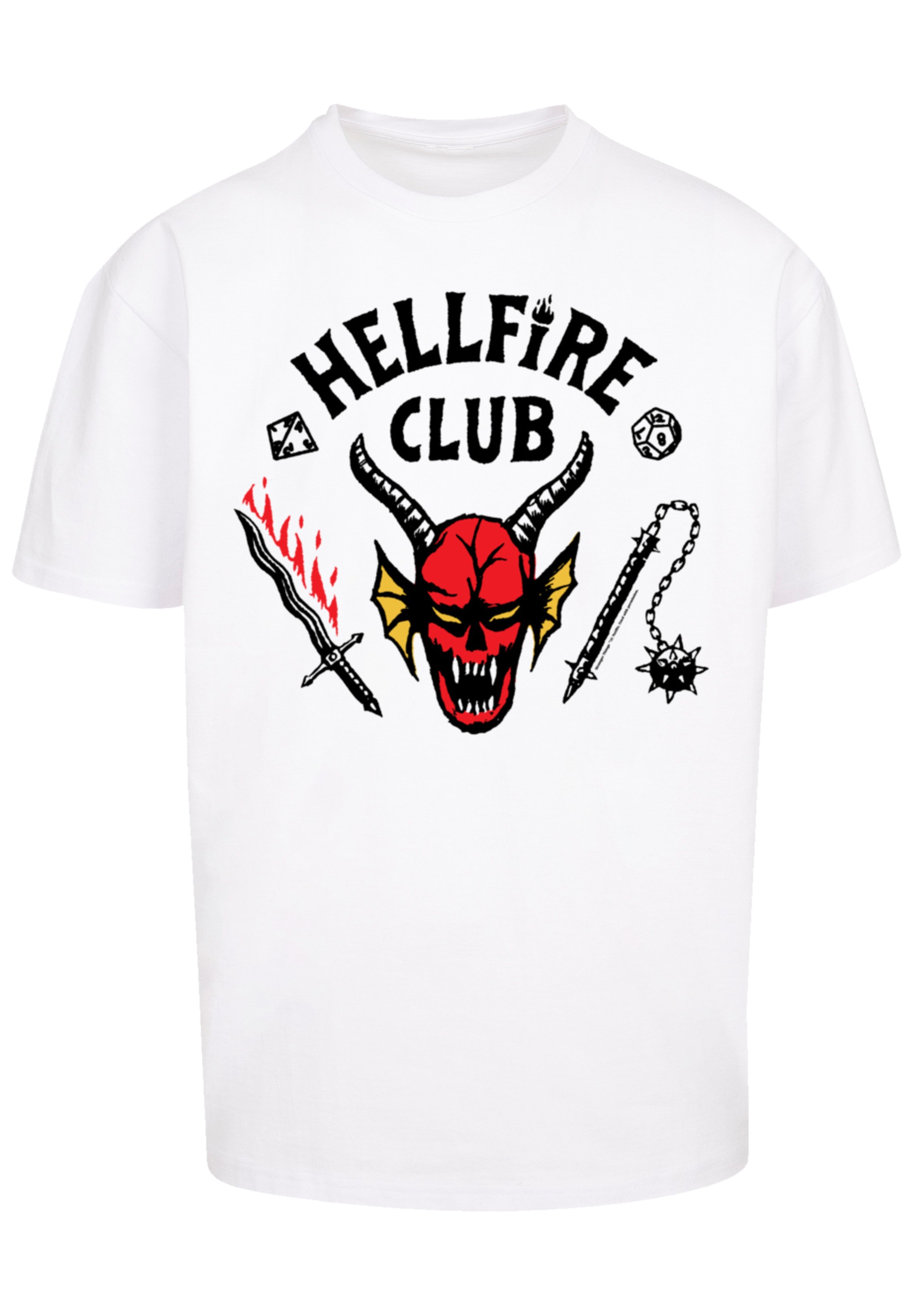 F4NT4STIC T-Shirt »Stranger Things Hellfire Club«, Premium Qualität