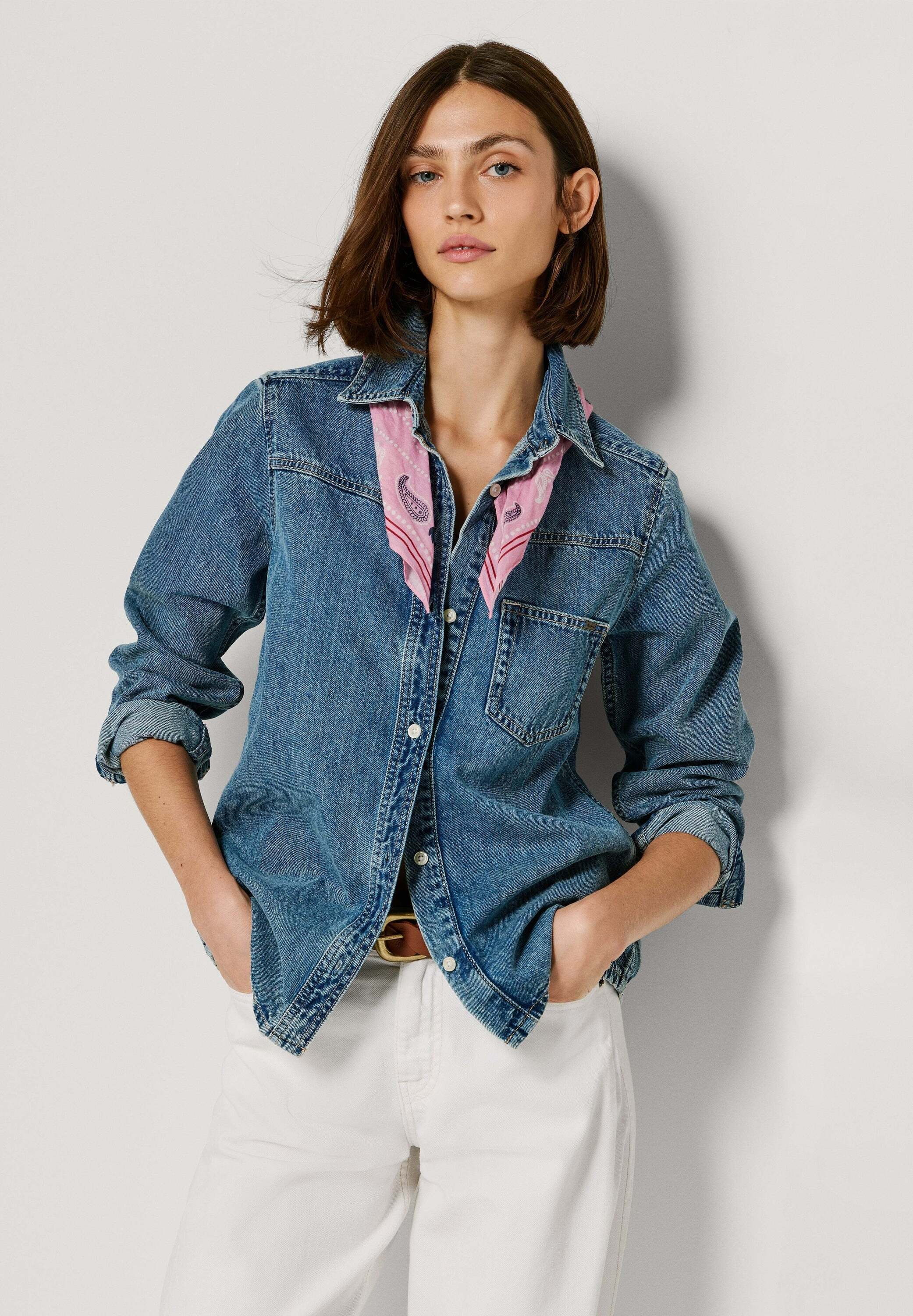Pepe Jeans Funktionsshirt »shirt AUTHENTIC DENIM SHIRT ODILE«