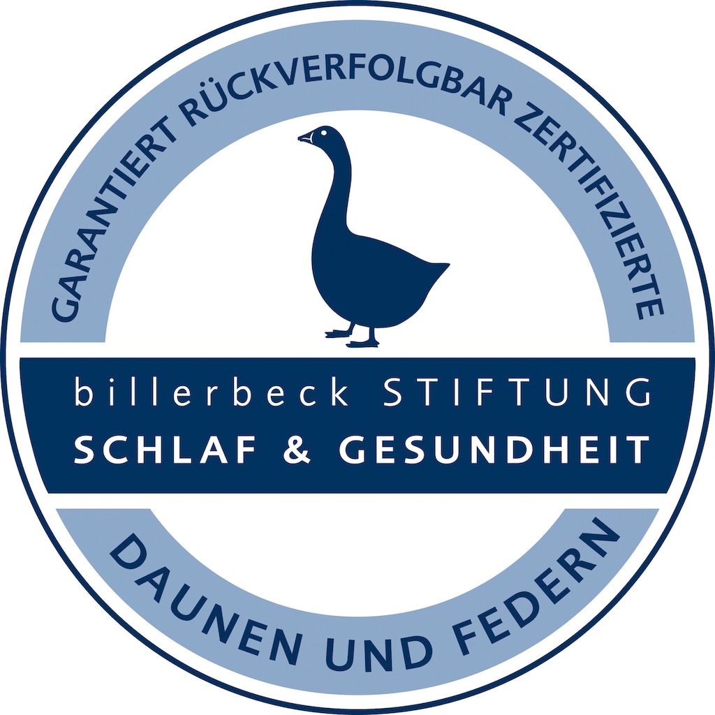 billerbeck Gänsedaunenbettdecke »Geneva 90, Bettdecke für Sommer und Winter, Decke«, extrawarm, Füllung 90% Gänsedaunen, 10% Gänsefeder, Bezug 100% Baumwolle, (1 St.)