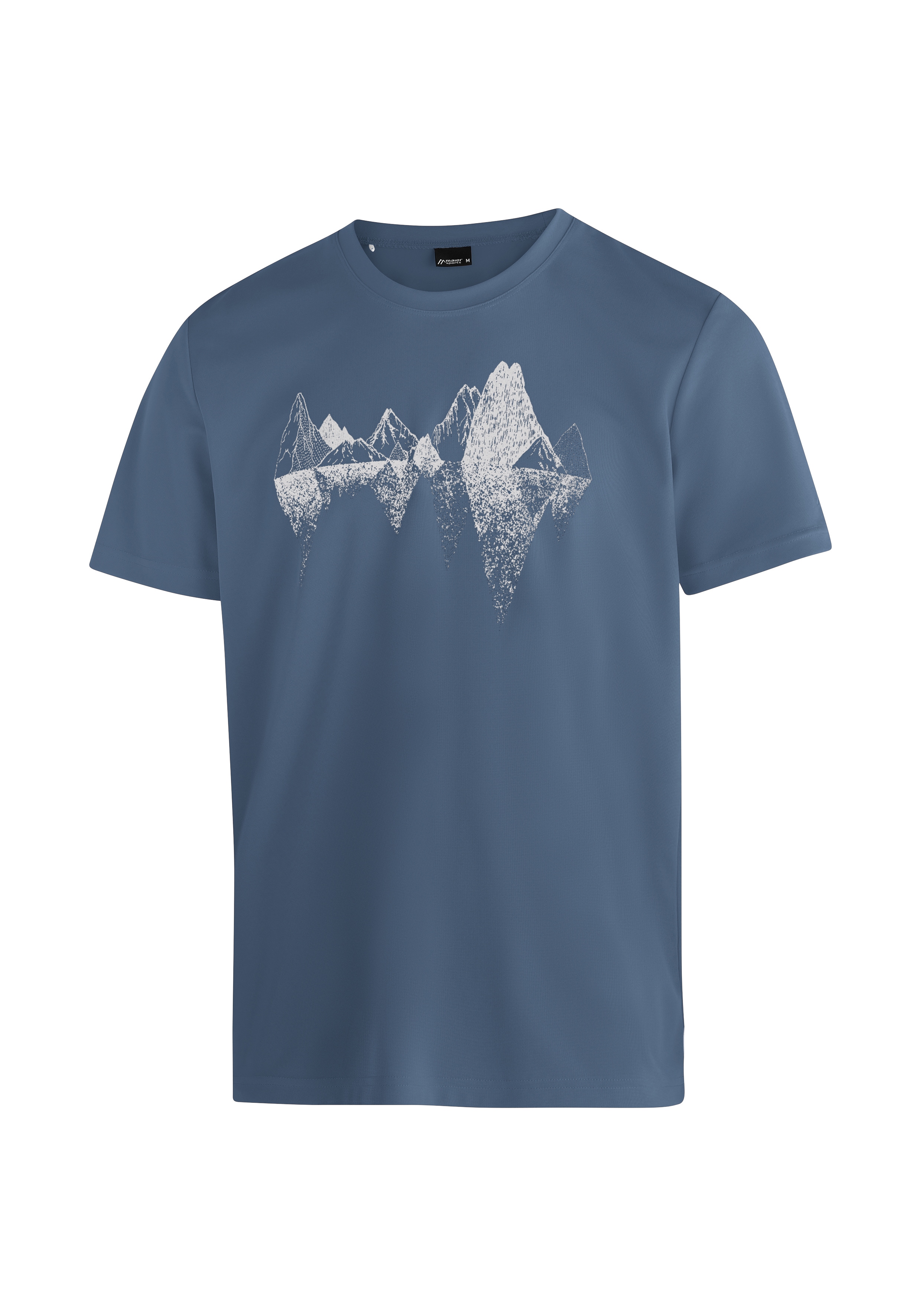 Maier Sports T-Shirt "Tilia Pique M" Herren Kurzarmshirt, leichtes Sommer Funktionsshirt, Rundhals, Reg Fit