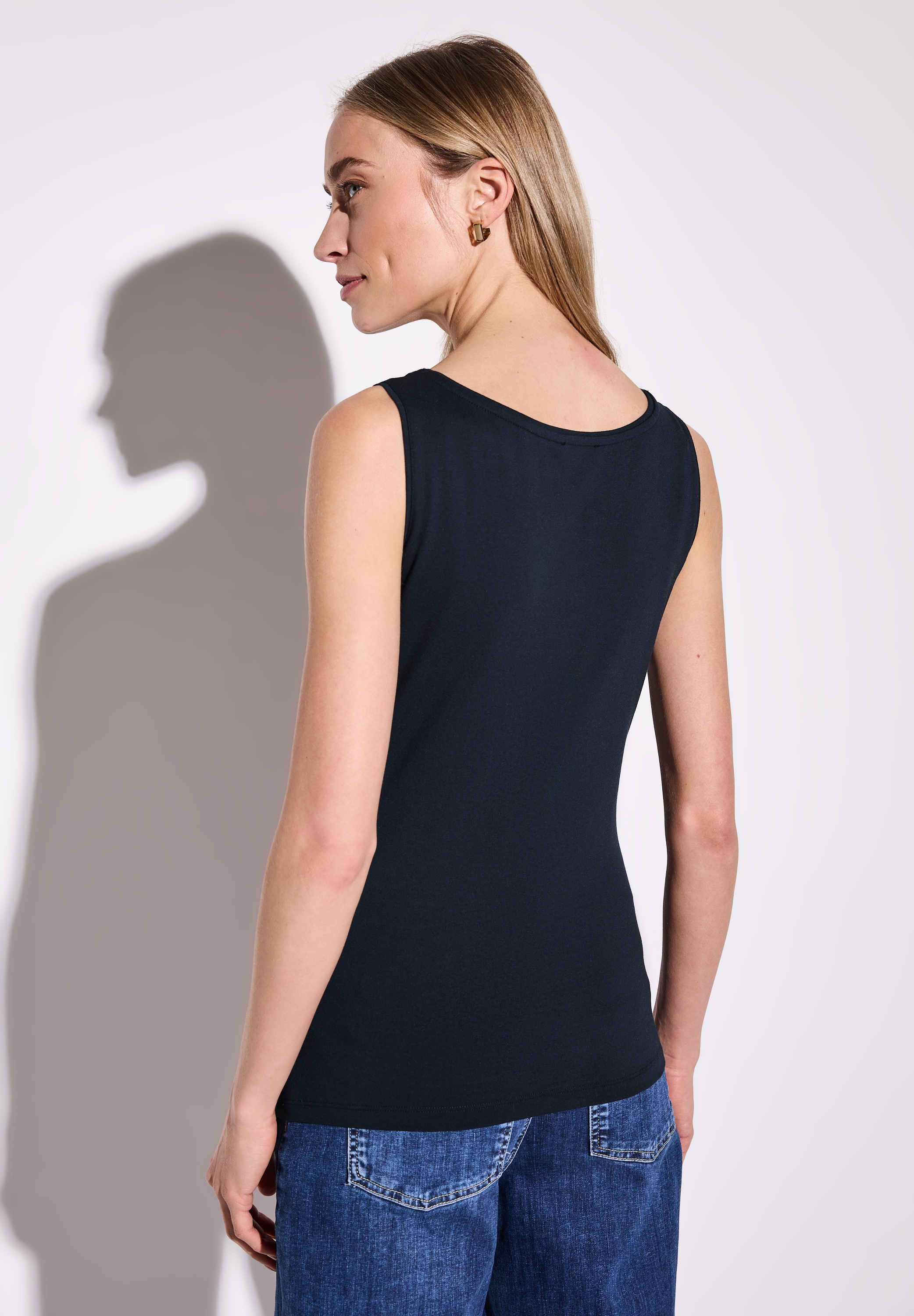 STREET ONE Trägertop, aus softem Materialmix günstig online kaufen