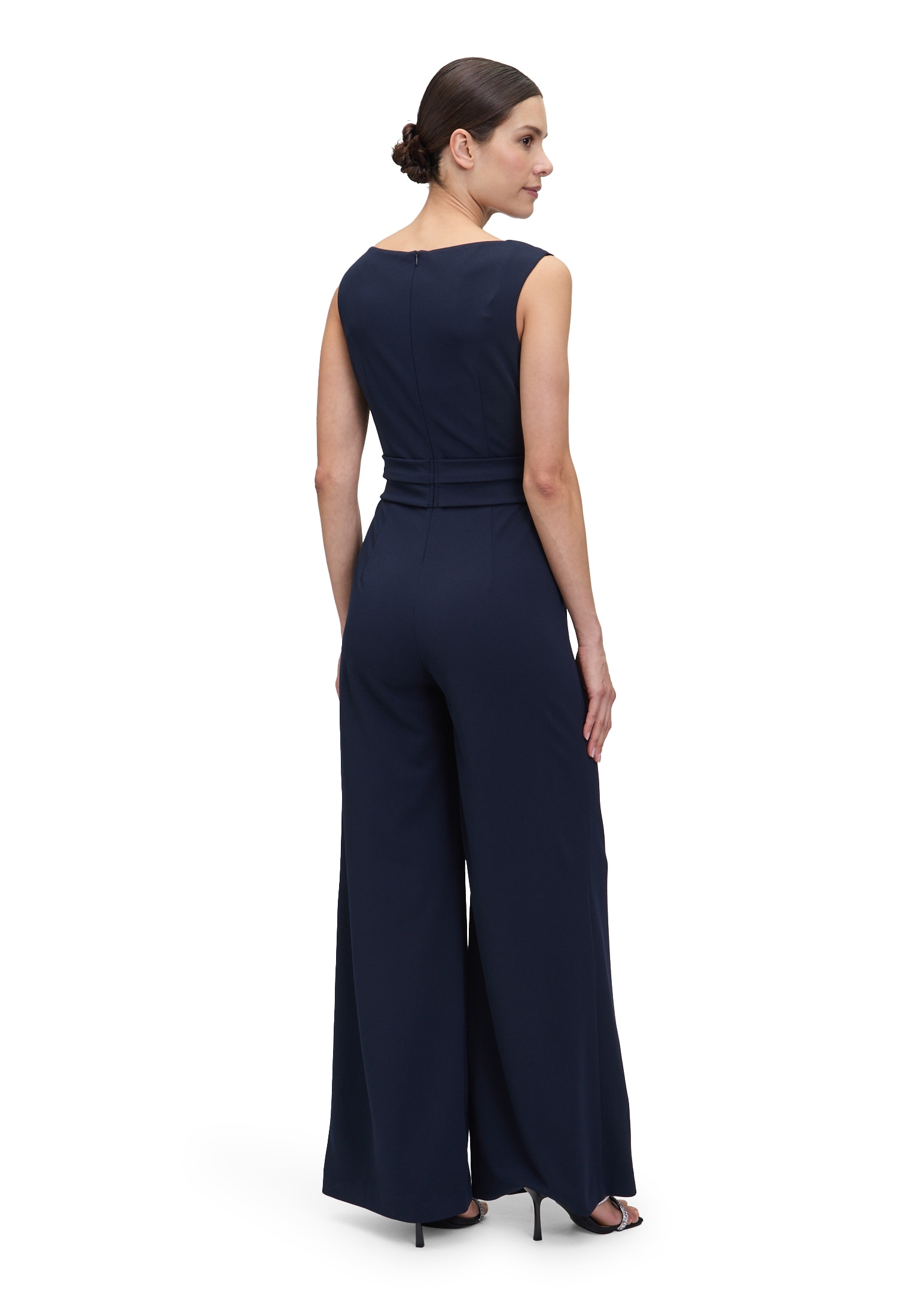 Vera Mont Overall »Vera Mont Jumpsuit mit weitem Bein«, (1 tlg.), Bunddetail