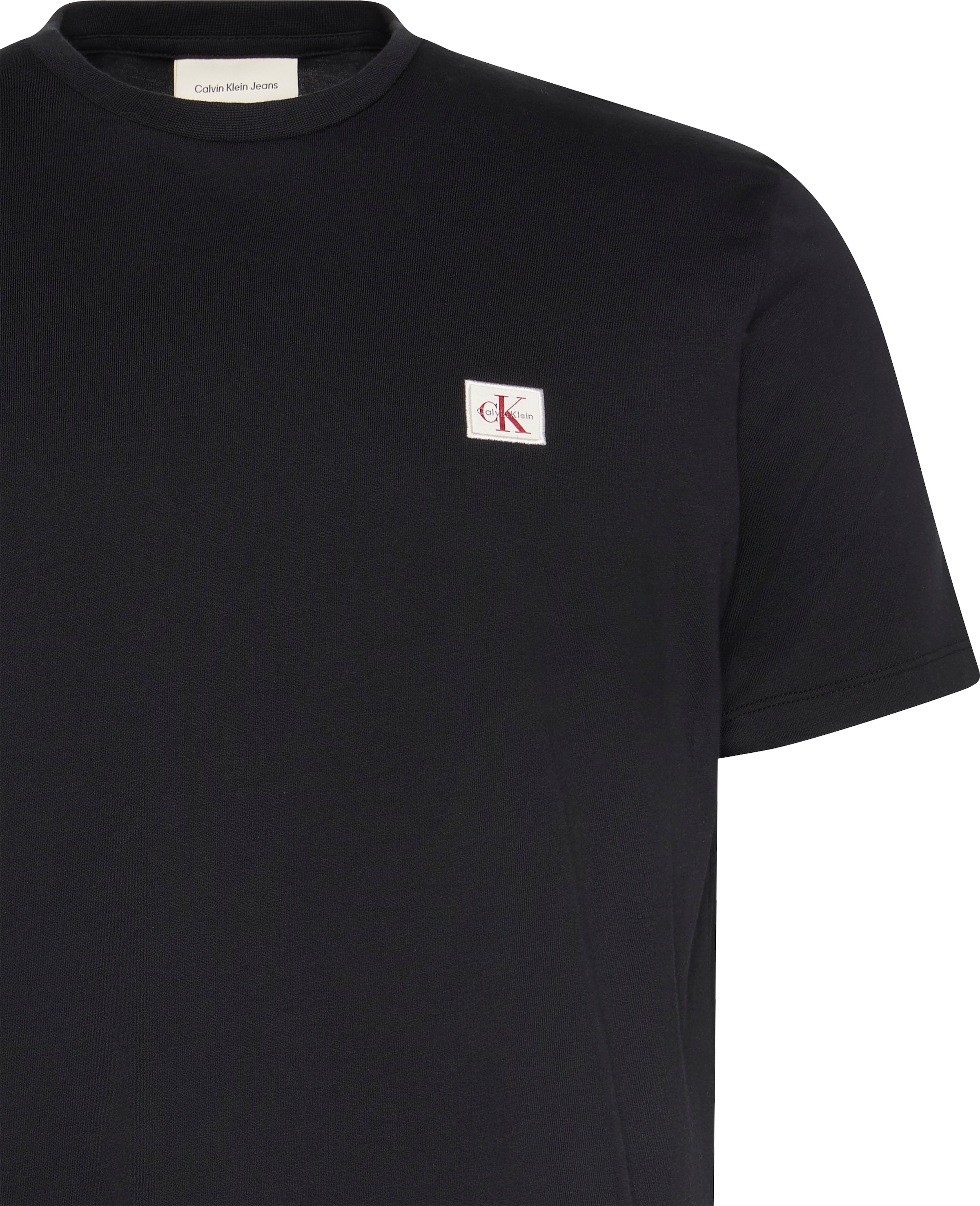 Calvin Klein Jeans T-Shirt »SS BADGE 30S JERSEY CLASSIC TEE«, Mit Rundhalsausschnitt
