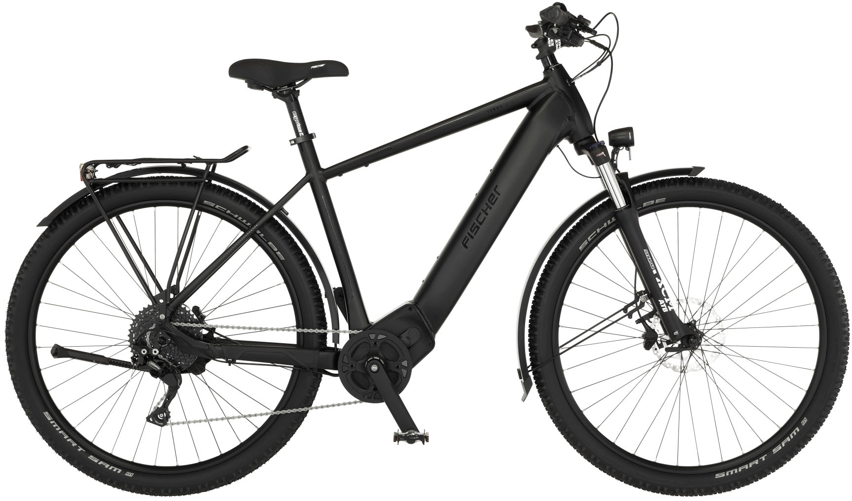 E-Bike »TERRA 8.0i 55«, 10 Gang, Shimano, Deore, Mittelmotor 250 W, (mit Fahrradschloss)