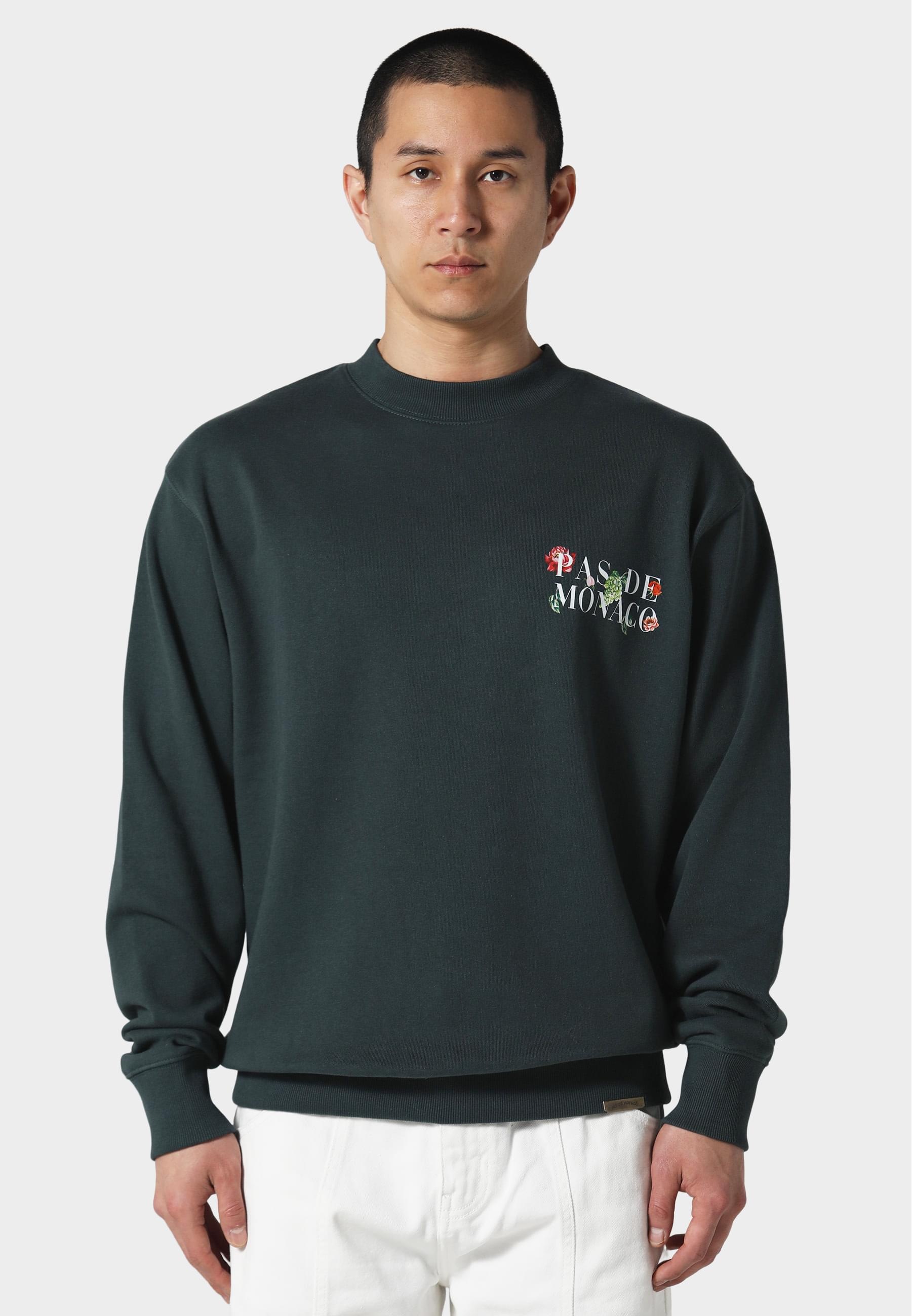 Pas De Monaco Rundhalspullover »Pas De Monaco FLORALE-S SWEATSHIRT«, (1 tlg.)