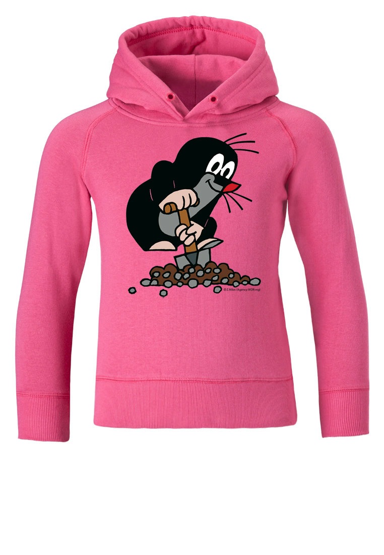 LOGOSHIRT Kapuzensweatshirt »Der kleine Maulwurf«, mit tollem Print