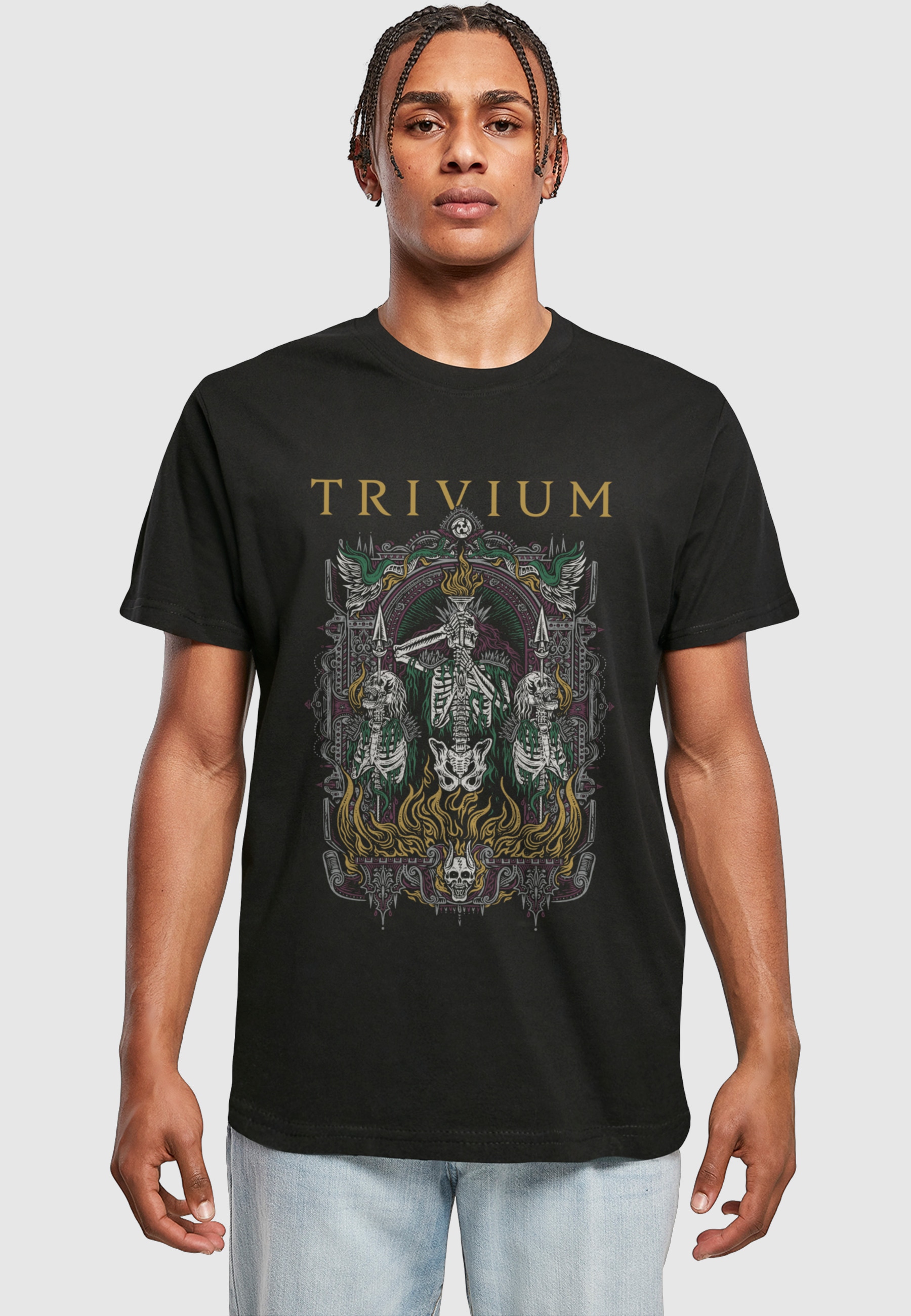Merchcode T-Shirt »Merchcode Trivium Third Tee« 1