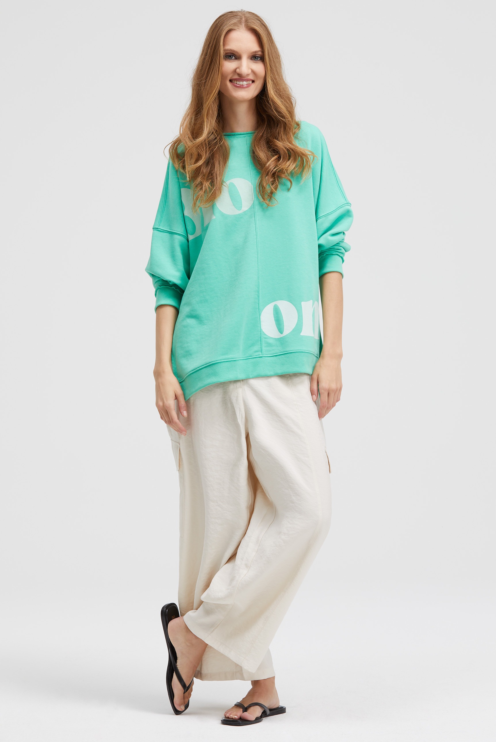 Thumbnail - Smith & Soul Sweater, mit Seitenschlitze