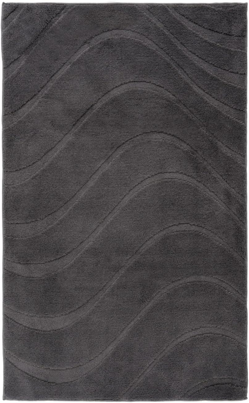 Carpet City Badematte »BAT400,  Badteppich uni« Höhe 11 mm rutschhemmend beschichtet fußbodenheizungsgeeignet Teppich Badezimmer, Badvorleger, Anti-Rutsch, Waschbar, Duschmatte