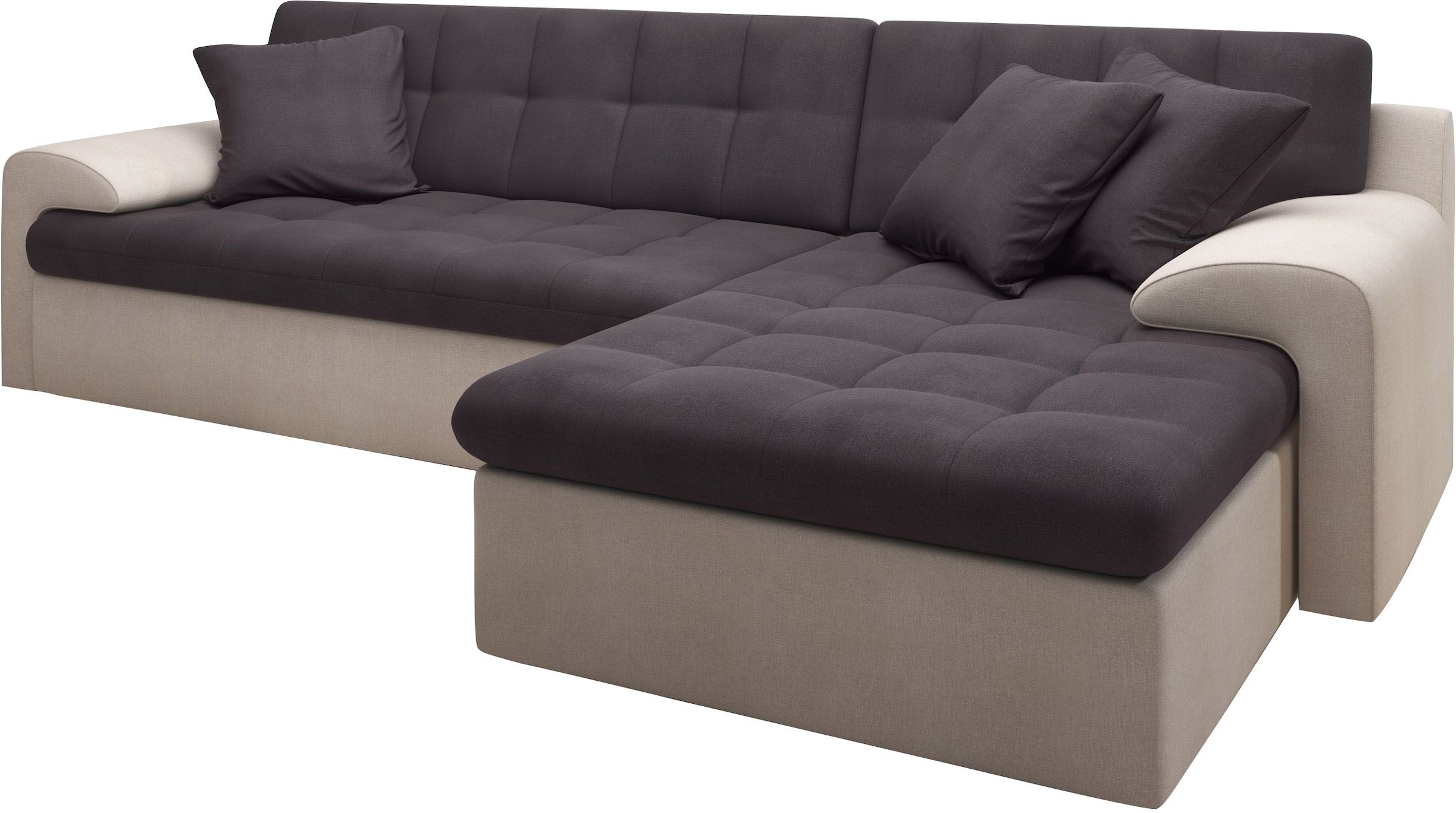 TRENDMANUFAKTUR Ecksofa "Rave II, L-Form", wahlweise mit Bettfunktion günstig online kaufen