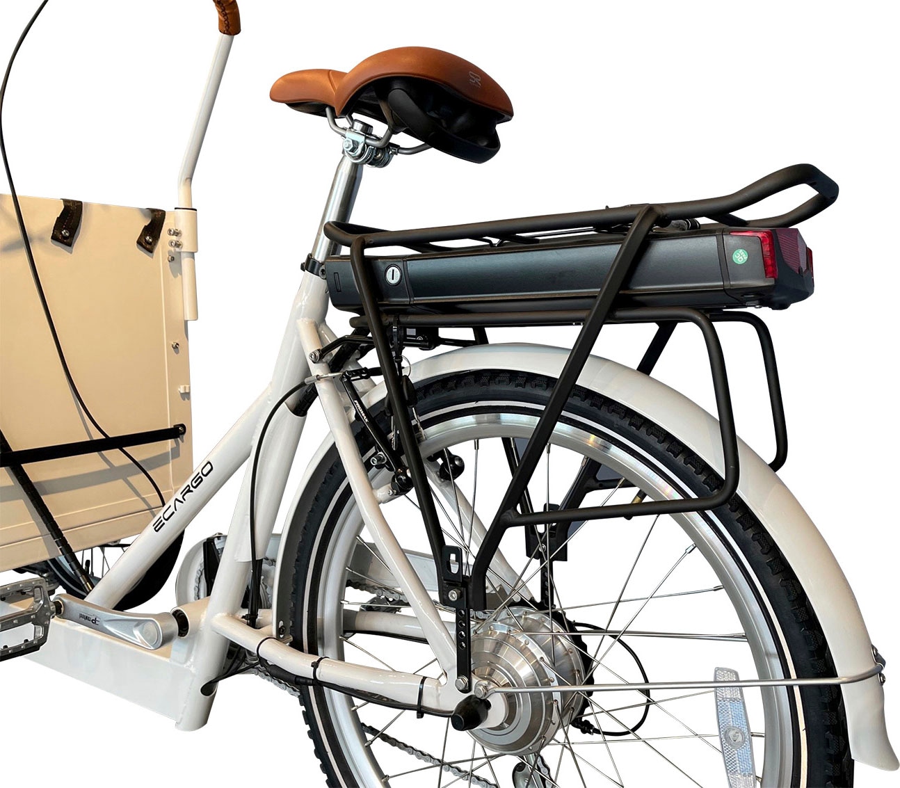 GreenStreet E-Bike »Elektrolastenrad E-Cargo«, 7 Gang, Shimano, Acera, Heckmotor 250 W, Pedelec, Elektrofahrrad für Damen u. Herren, Lastenrad
