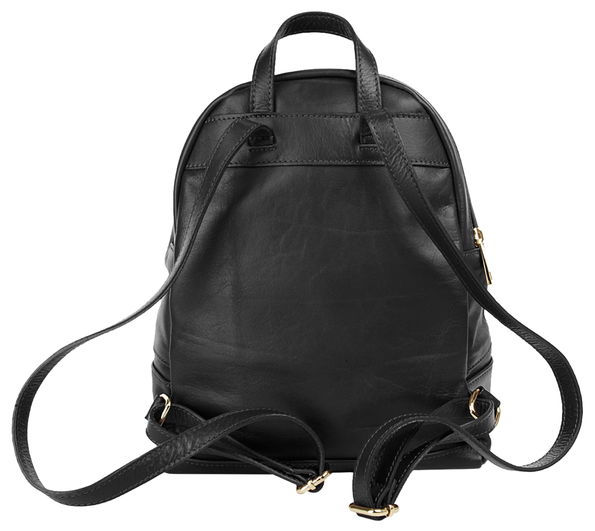 Piké Cityrucksack, echt Leder, Made in Italy