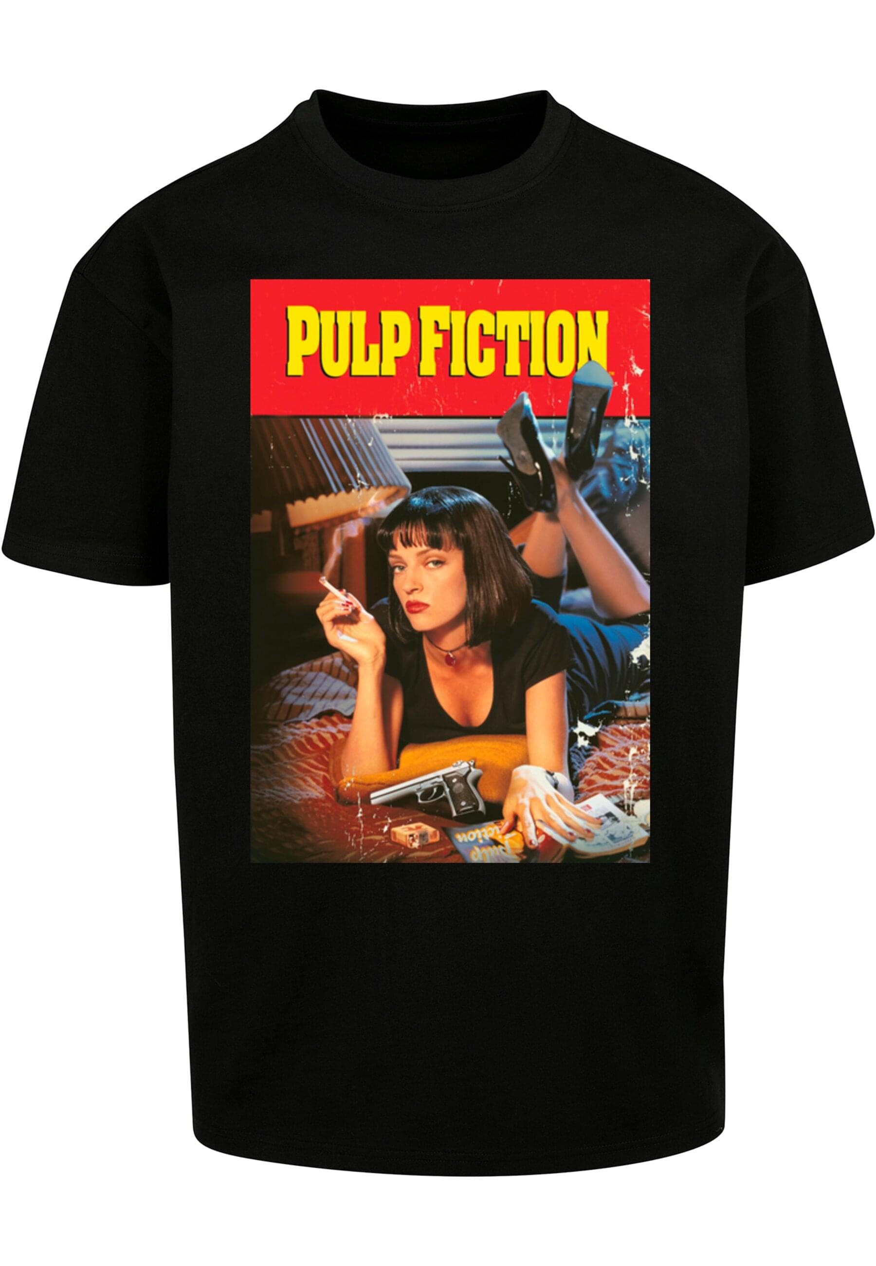 Merchcode T-Shirt "Merchcode Herren Pulp Fiction Poster Oversize Tee" 1 Stk günstig online kaufen