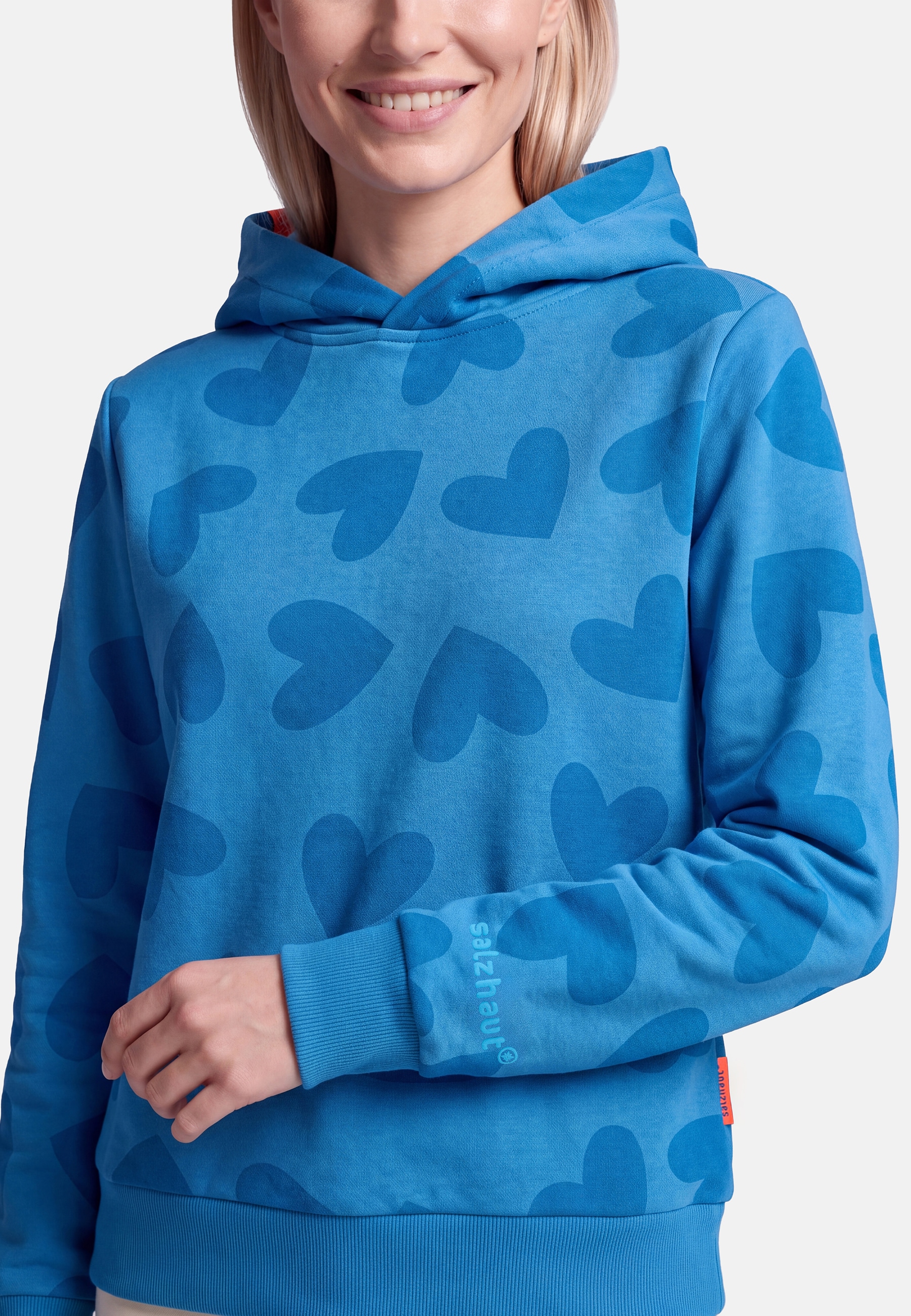 salzhaut Kapuzenpullover »Hoodie DACKLATTN«