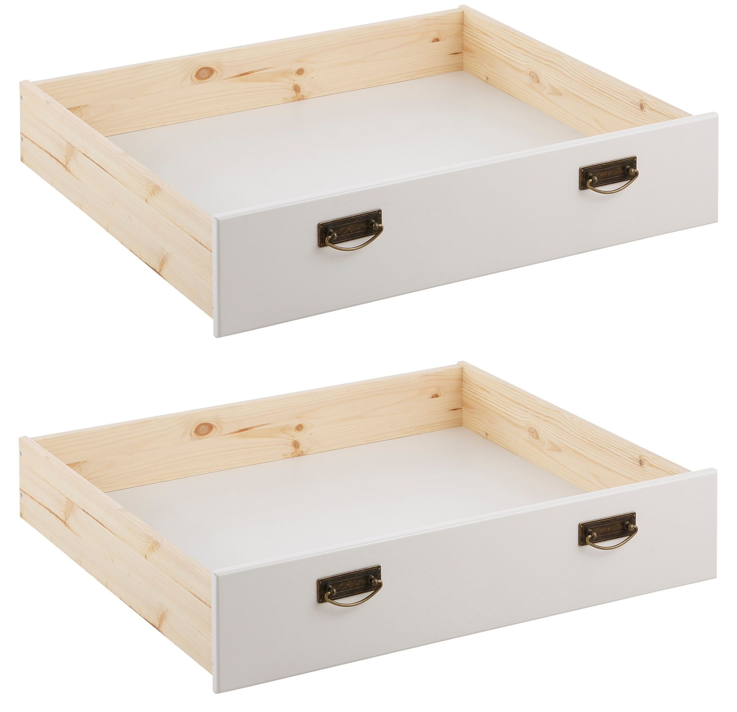 OTTO home Schublade "Madrid" 2 Stk. tlg. aus Massivholz, der Unterboden ist günstig online kaufen