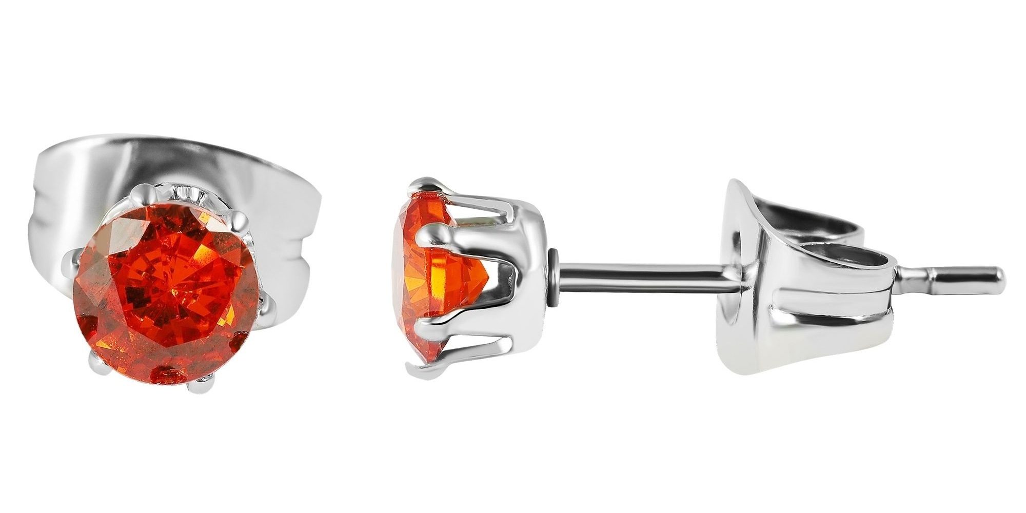 Adelia´s Paar Ohrhänger »Damen Ohrringe – Ohrstecker aus Edelstahl mit Zirkonia« Ein Geschenk, das Freude macht