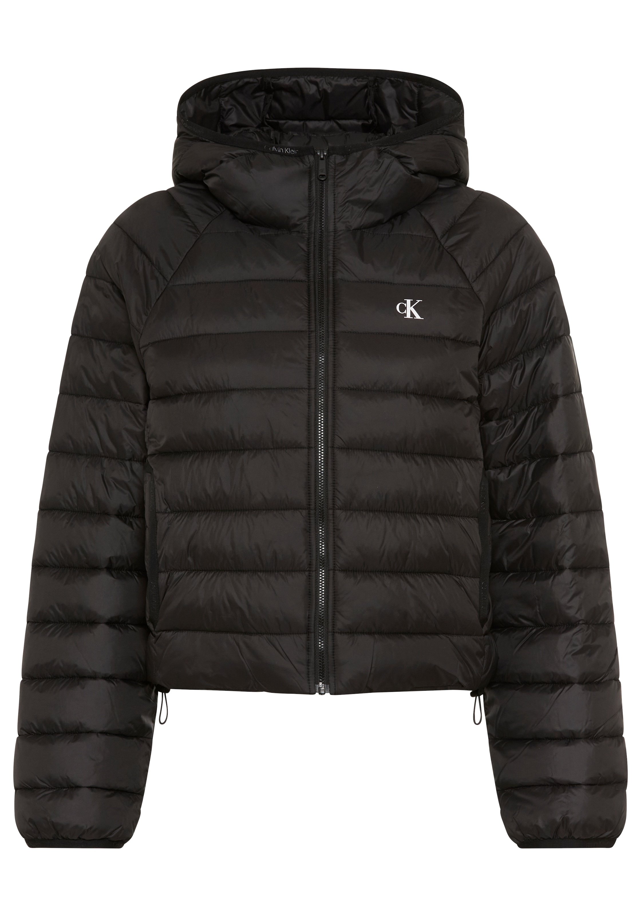 Calvin Klein Jeans Steppjacke »ULW SHORT CK PACKABLE PUFFER JAC« mit Kapuze in kurzer Passform