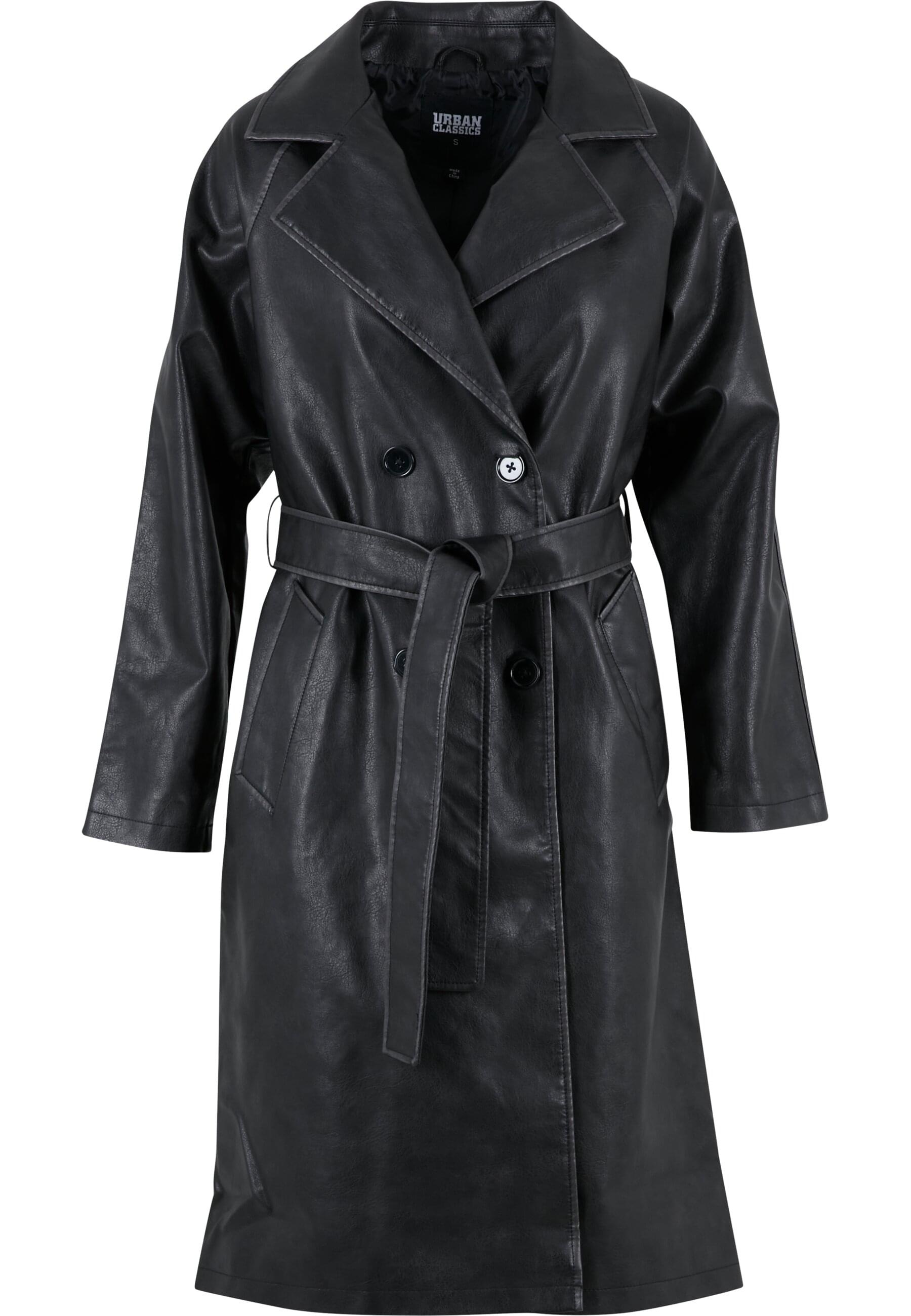 URBAN CLASSICS Winterjacke "Urban Classics Ladies Vintage Trenchcoat", (1 S günstig online kaufen