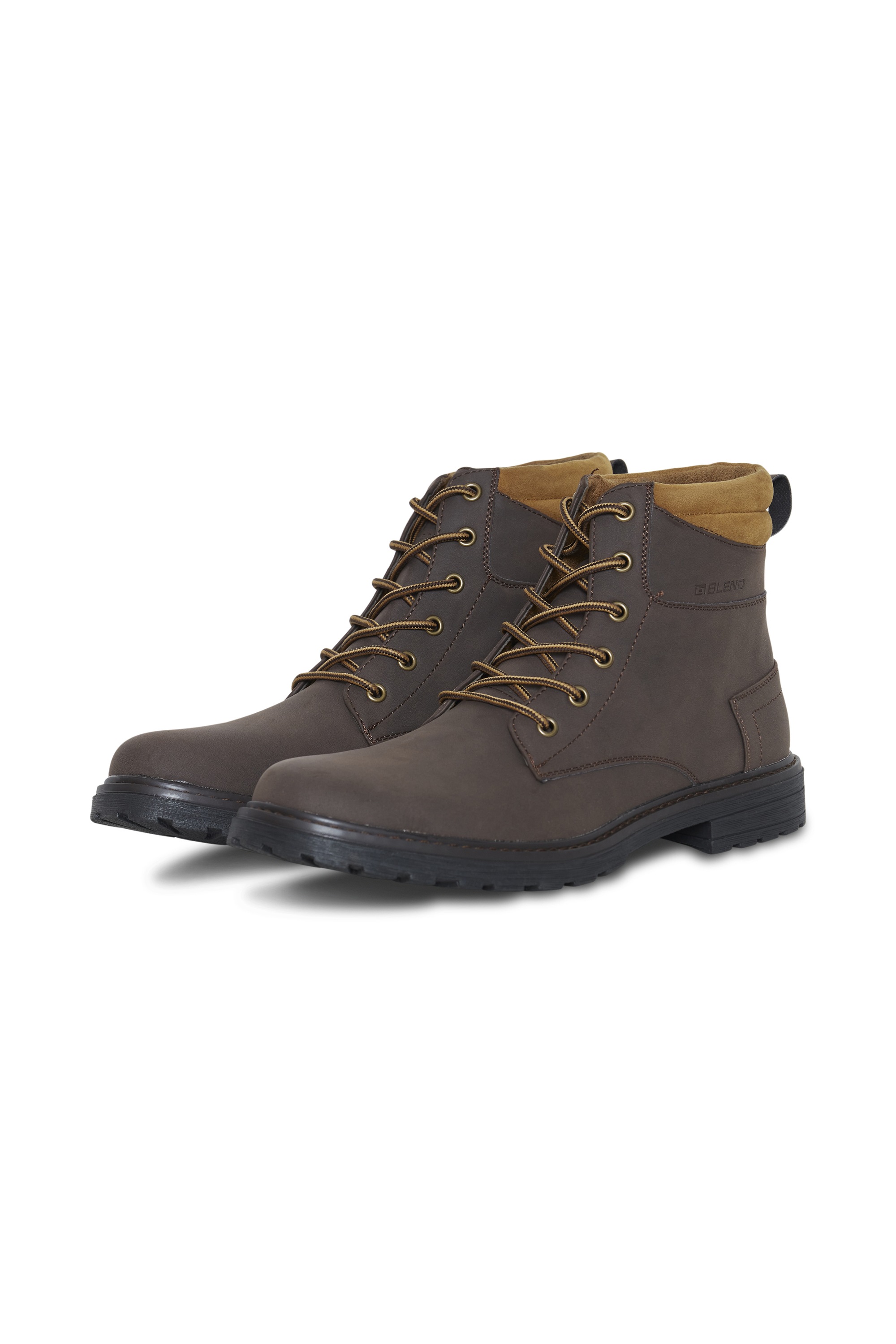 BLEND Herren Schnürschuh "Schnorboots BHFootwear", Gr. 40, braun, Obermaterial: 100% sonstige Fasern AF., Schuhe