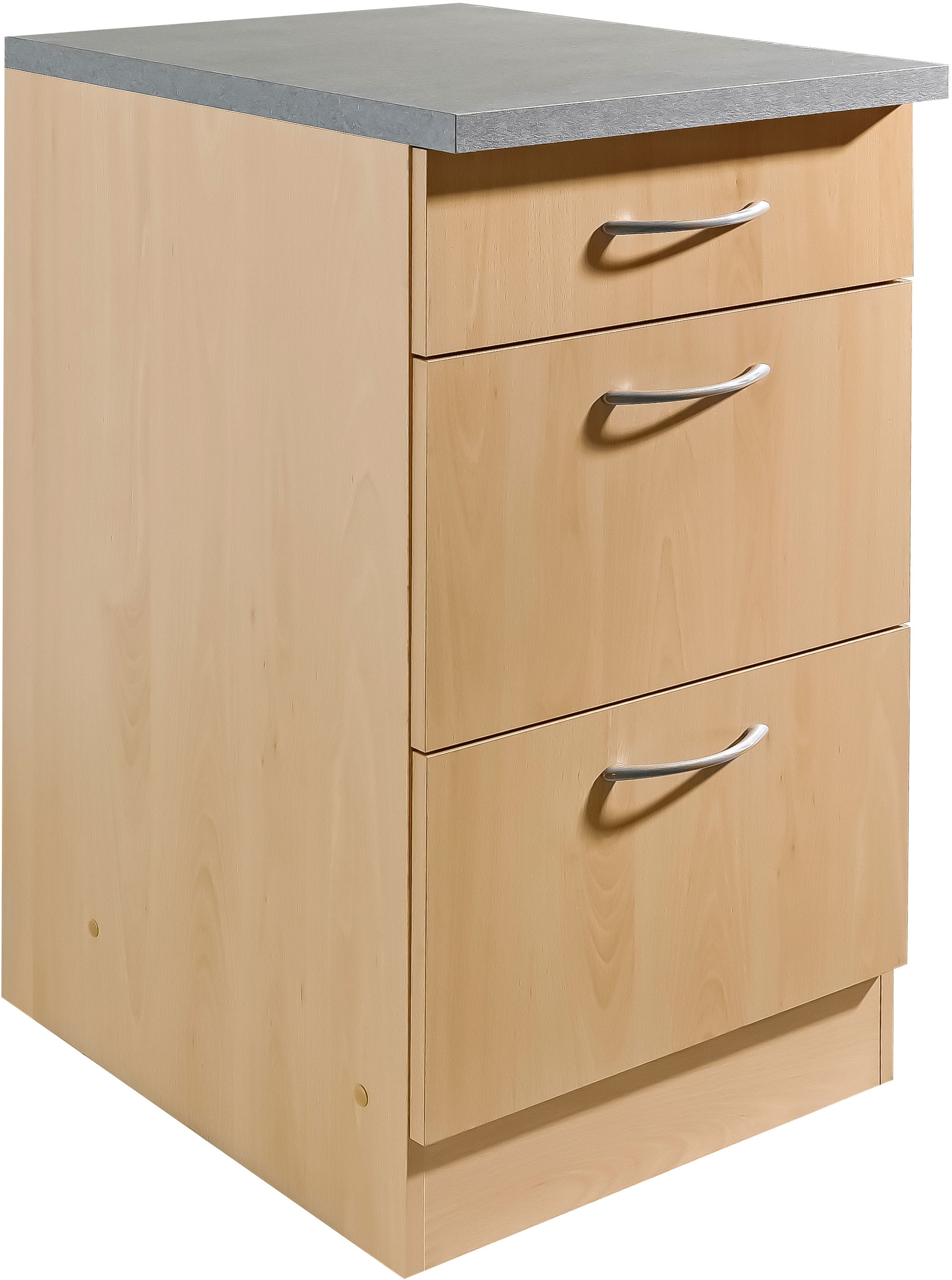 wiho Küchen Unterschrank "Kiel", 50 cm breit, 60 cm tief, mit 2 großen Ausz günstig online kaufen