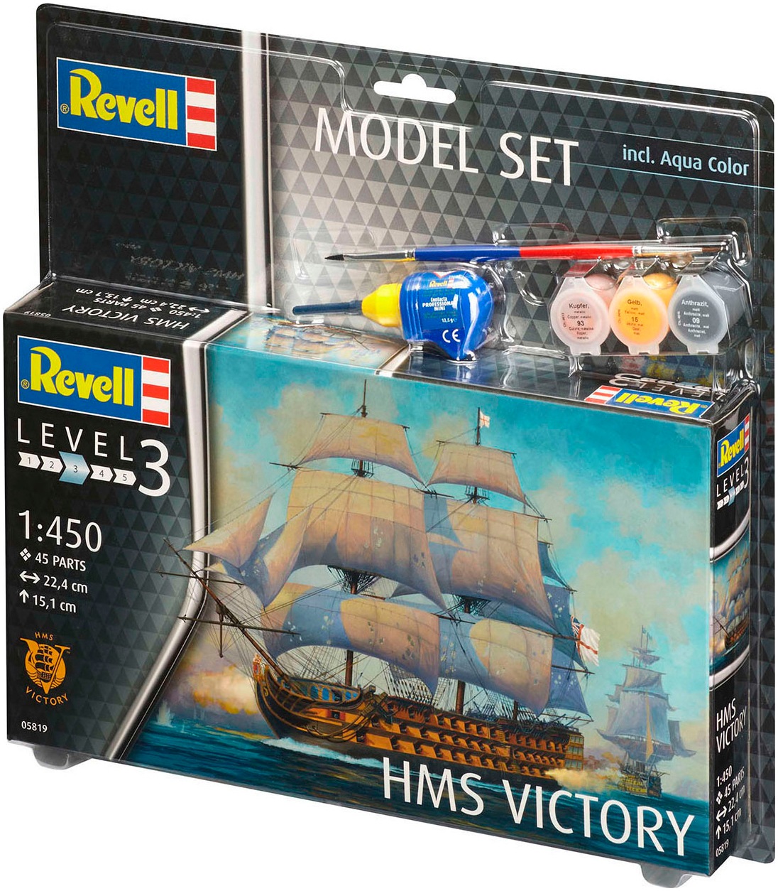 Revell® Modellbausatz »HMS Victory«, 1:450, Made in Europe