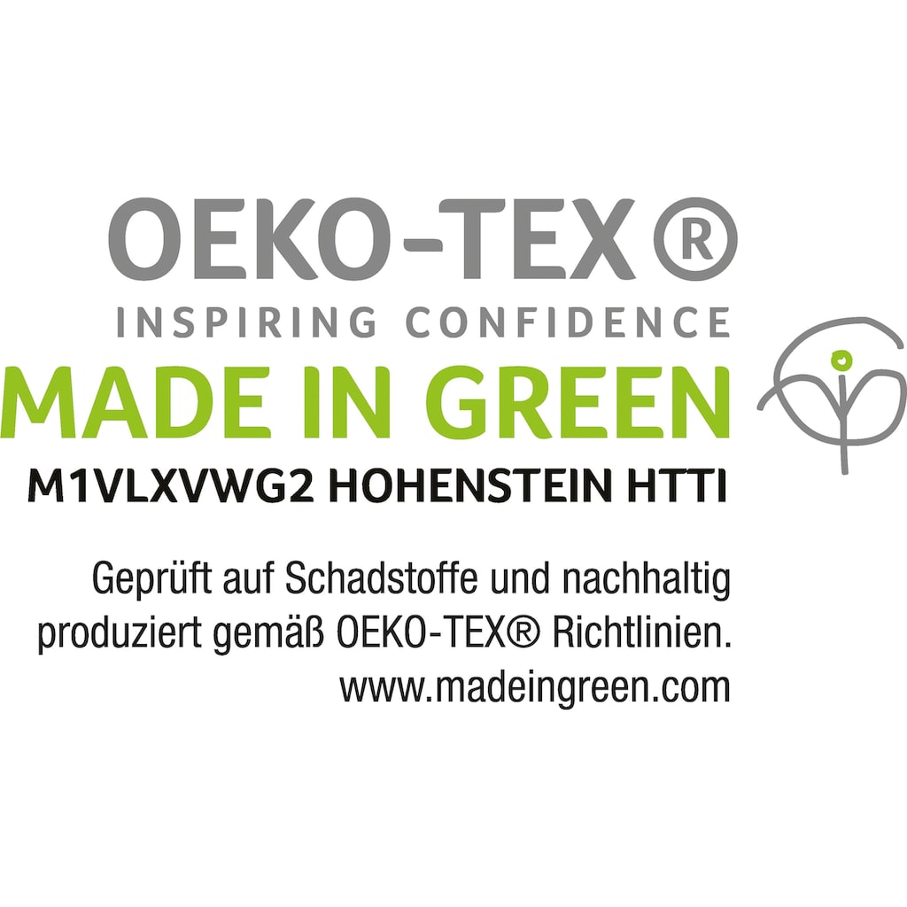 SETEX Bettwäsche »Setex Halbleinen«, (3 tlg.)