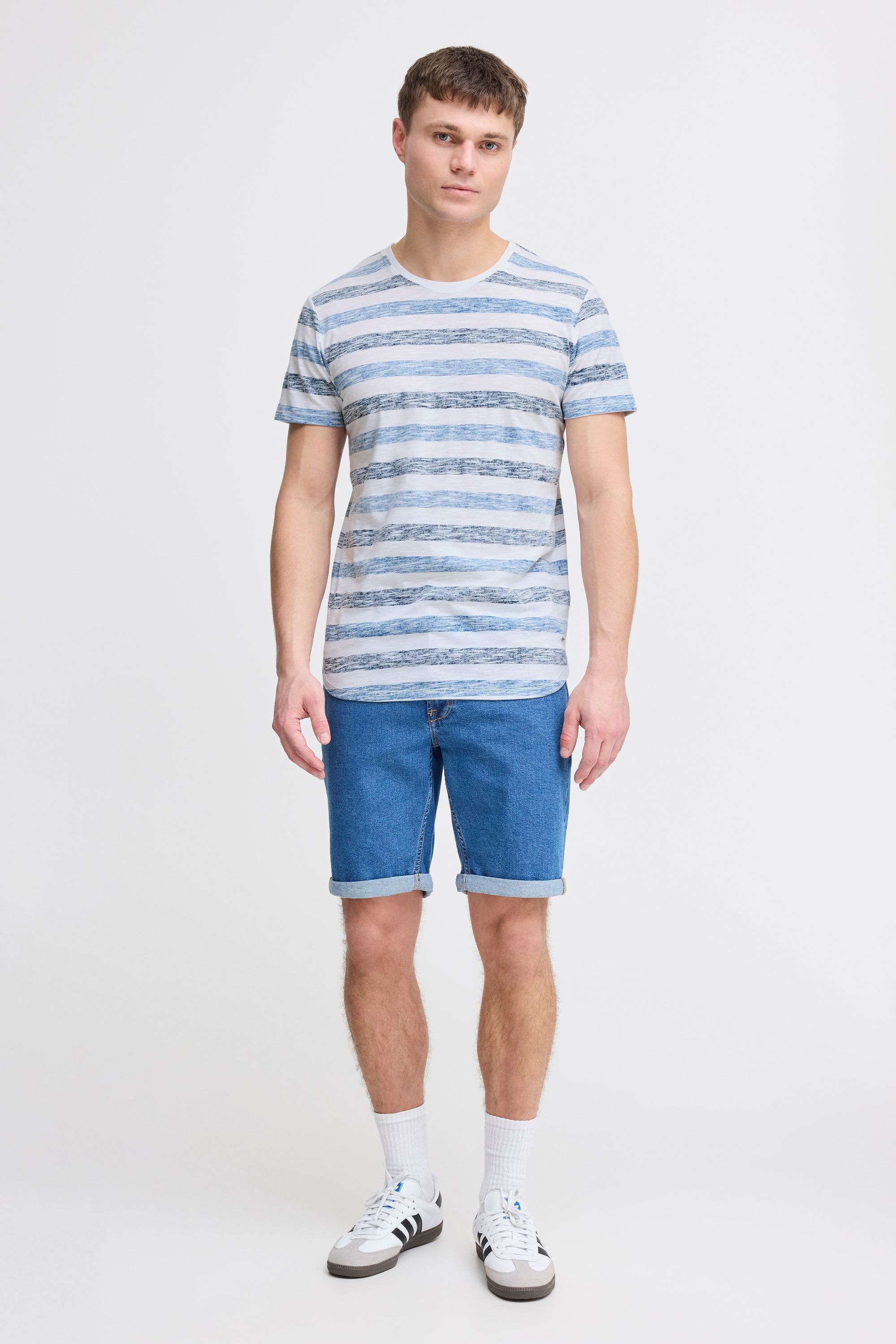 Solid Rundhalsshirt "Rundhalsshirt SDTet" günstig online kaufen