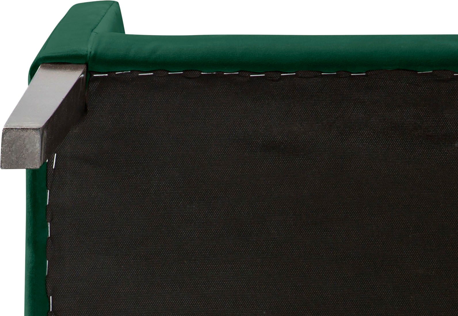 Fink Armlehnstuhl »DAVID«, Samtvelours VELVET, mit geschwungener Rückenlehne