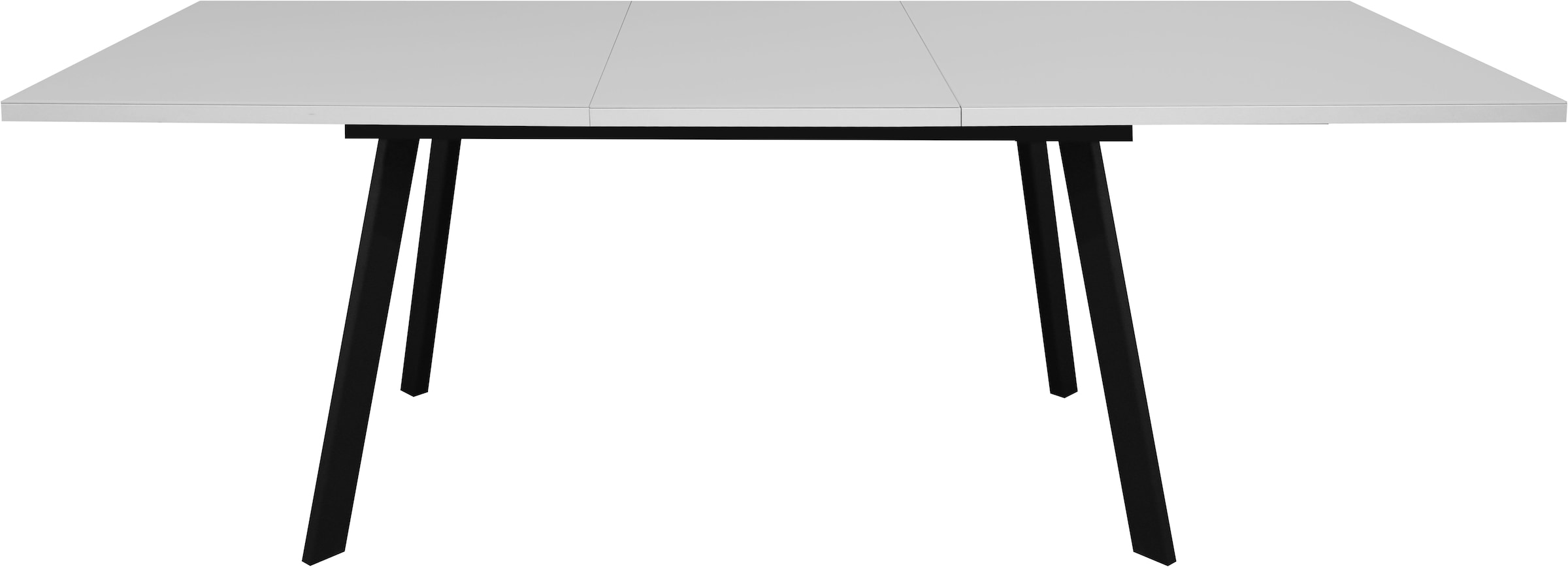 Mäusbacher Esstisch »Imola TOPSELLER!«, (OTTOs Choice Tisch), Mäusbacher Esstisch, Breite 160 cm, mit Glasoberplatte, 4 Metallfüße