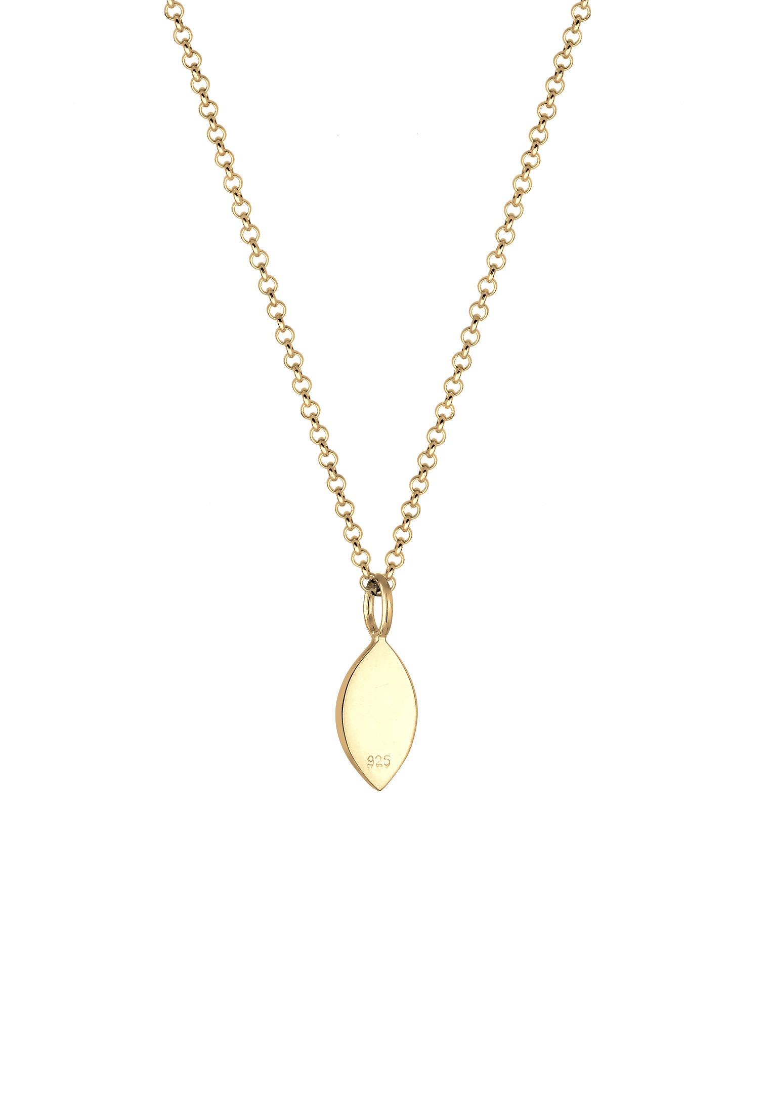 Elli Kette mit Anhänger »Erbskette Evil Eye Symbol Emaille 925er Silber« JN9614
