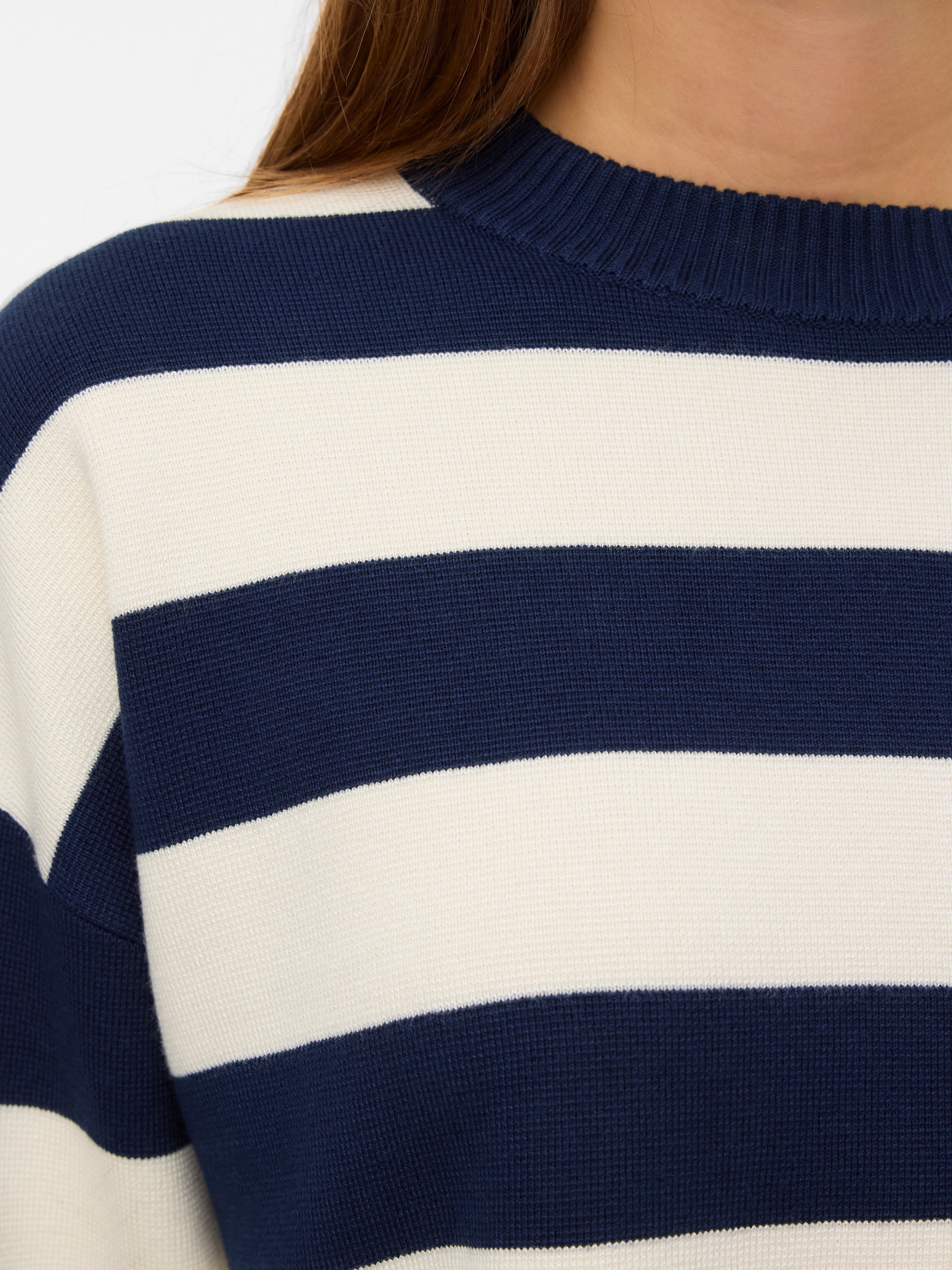 Thumbnail - Vero Moda Strickpullover "VMSILJE LS O-NECK BOXY PULLOVER NOOS"
