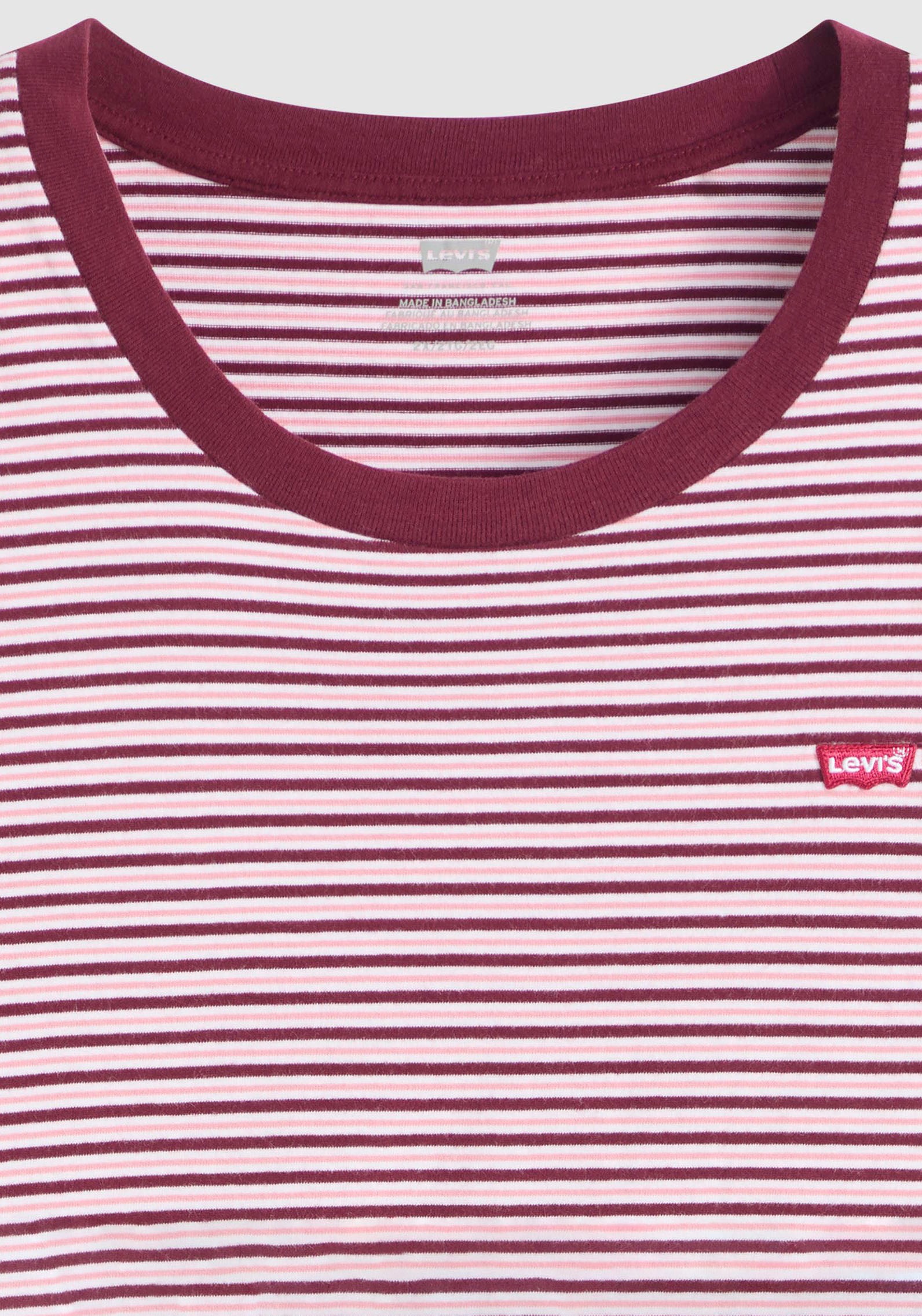 Levi's® Plus T-Shirt »PL THE PERFECT«, im Streifendesign