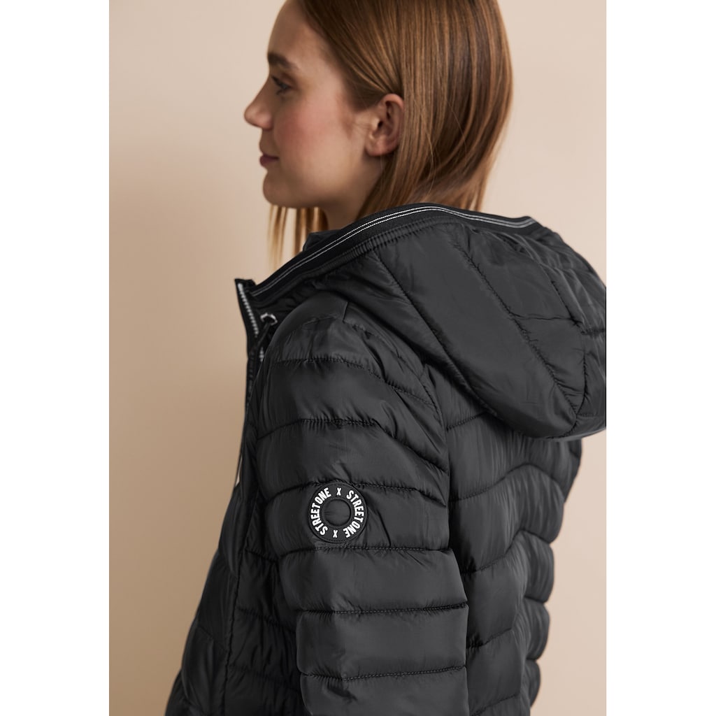 STREET ONE Steppjacke, mit Kapuze