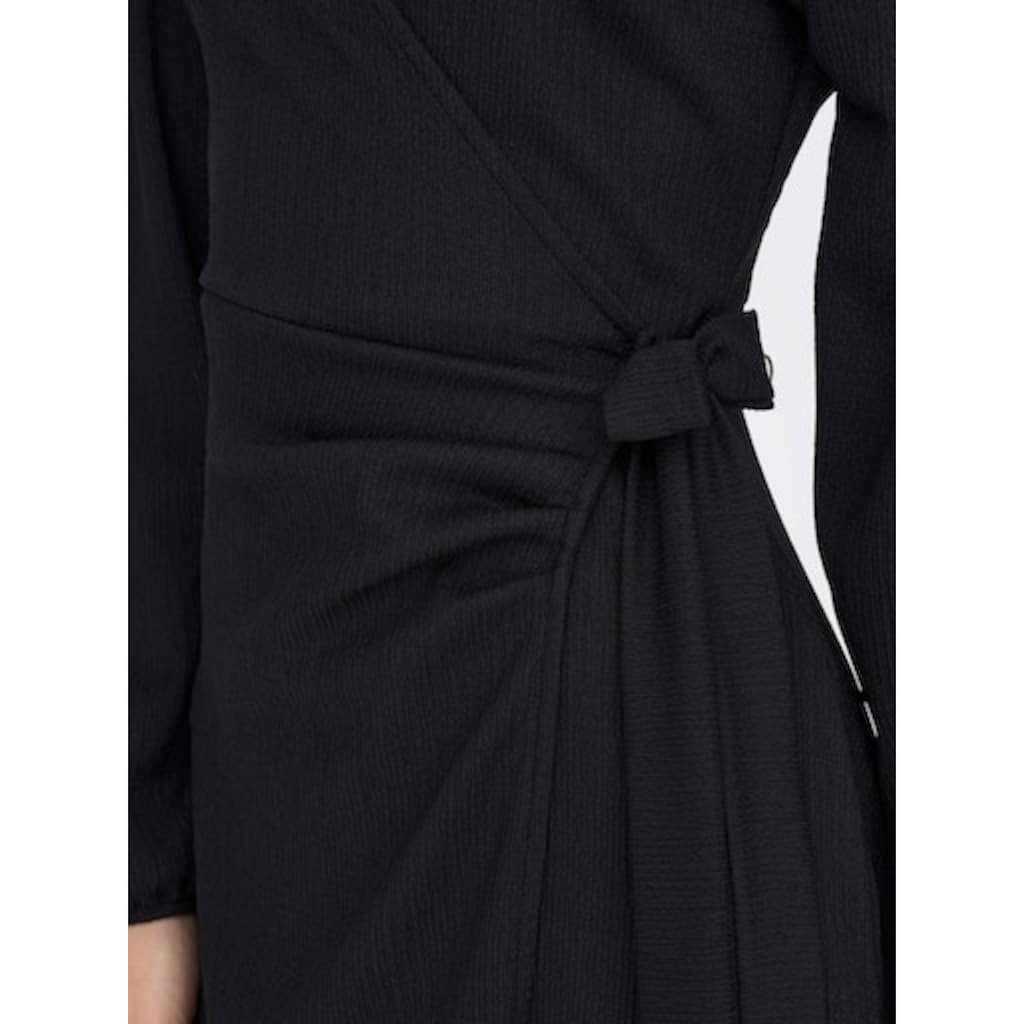 ONLY Midikleid »ONLMERLE L/S WRAP MIDI DRESS JRS«