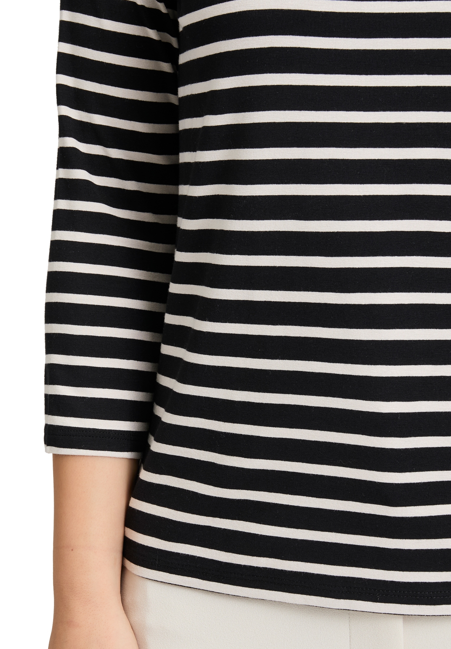 Betty Barclay 3/4-Arm-Shirt »Betty Barclay Ringelshirt mit U-Boot-Ausschnitt«, (1 tlg.)