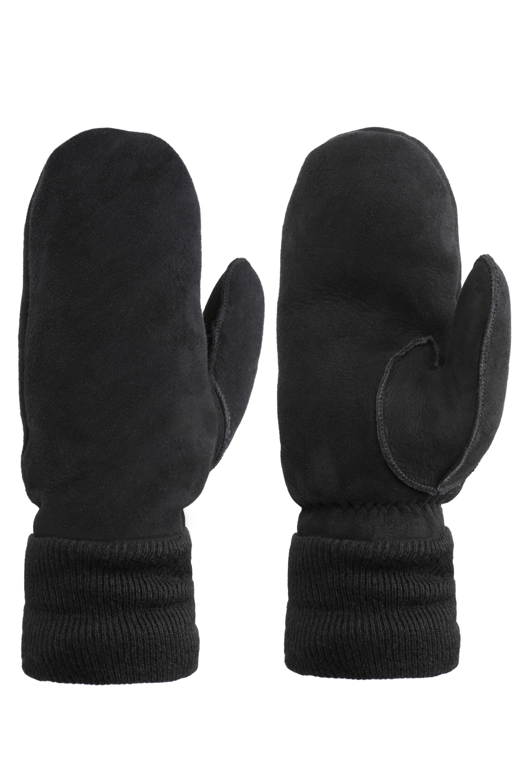 PEARLWOOD Lederhandschuhe "CROWE" Fausthandschuh, Strickbündchen, warm gefü günstig online kaufen