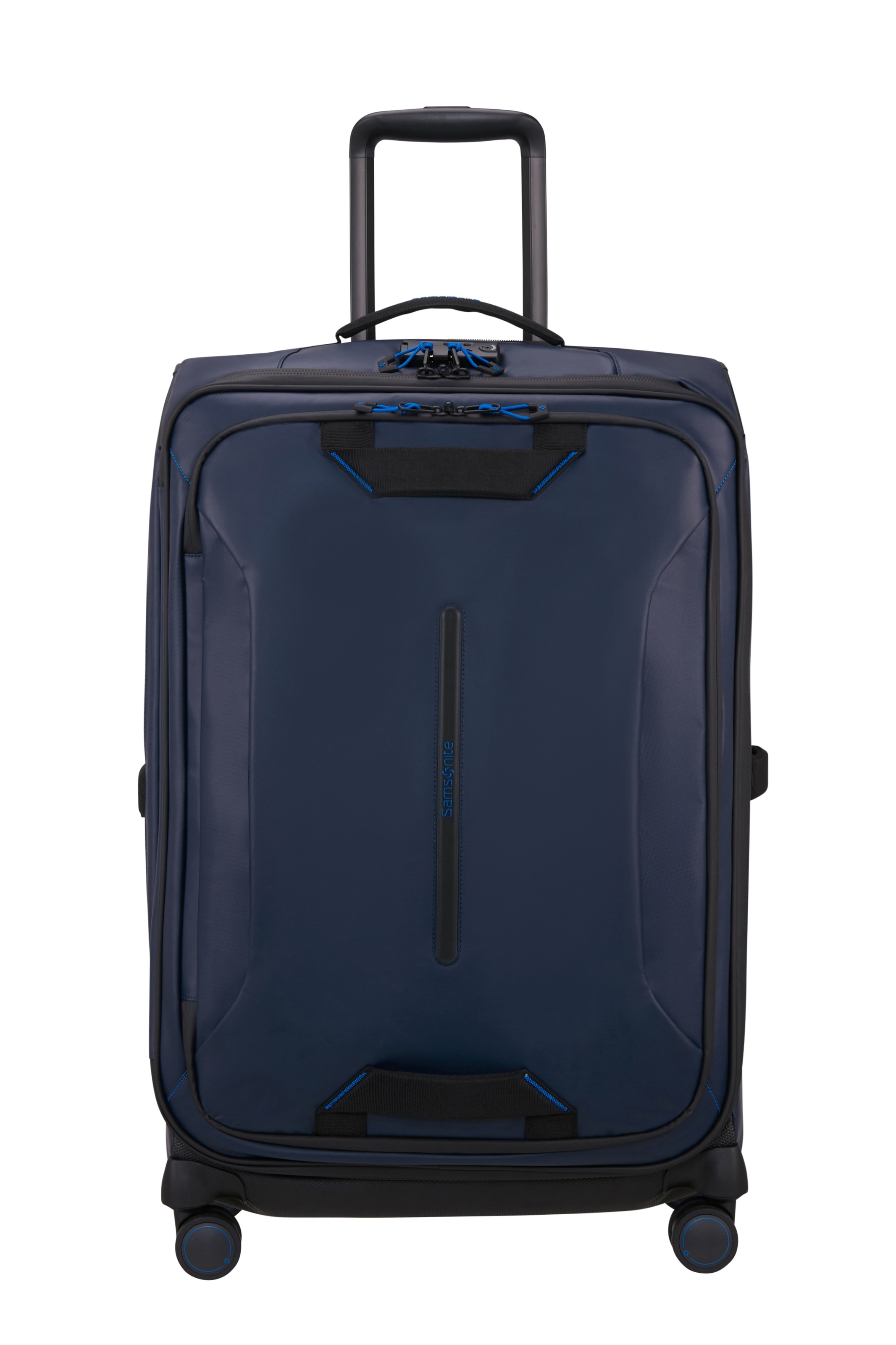 Samsonite Weichgepäck-Trolley »SPINNER DUFFLE« 80 l 4 Rollen Wasserabweisende Beschichtung, reflektierende Details für Sichtbarkeit