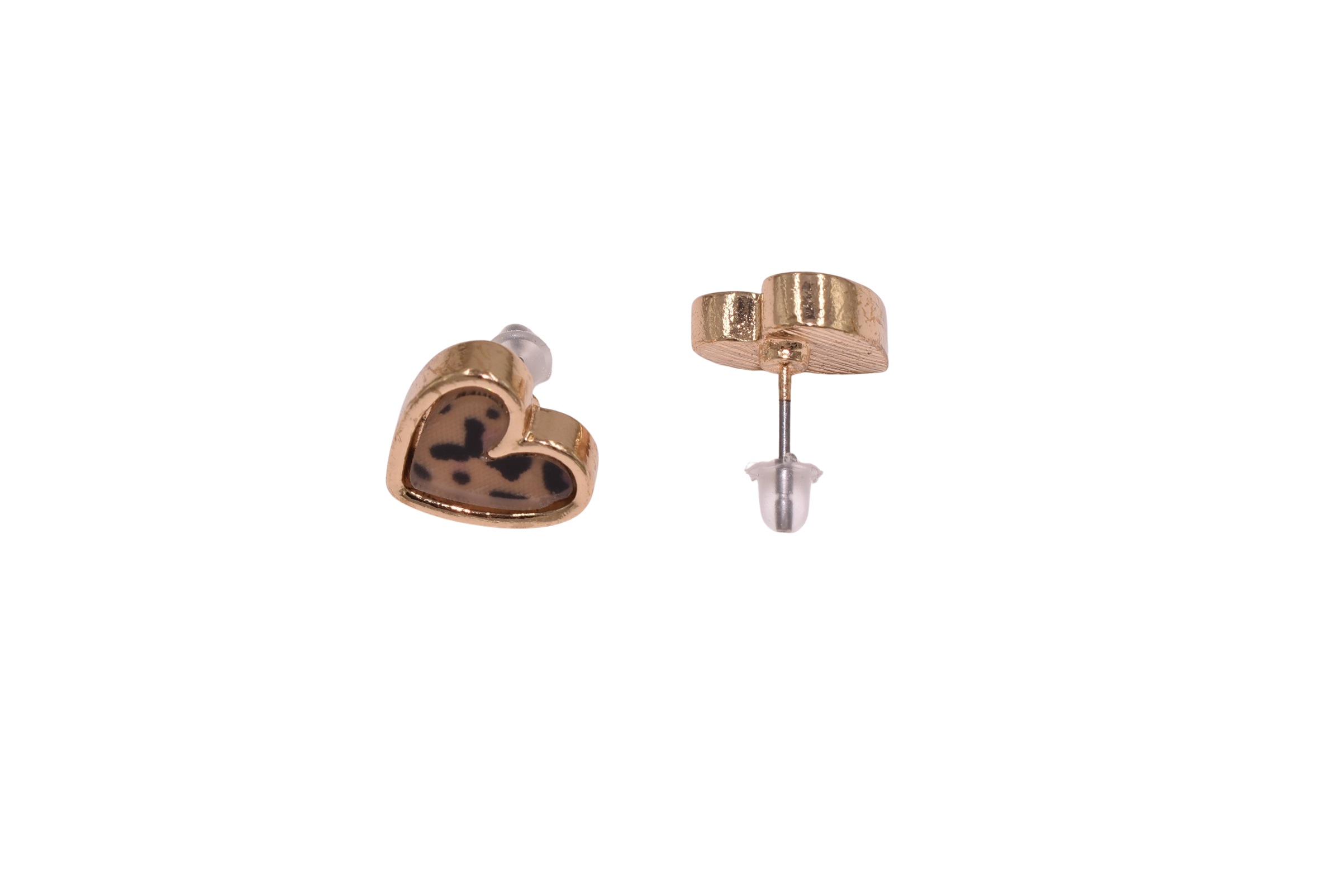 Schmuckset "Multipack Schmuck Geschenk Ohrringe Armkette Halskette Animalprint", gelbgoldfarben, messingfarben, schwarz, ANISTON JEWELRY & WATCHES, Schmuck_Sets, Damen, Messing, Schmuckset 2
