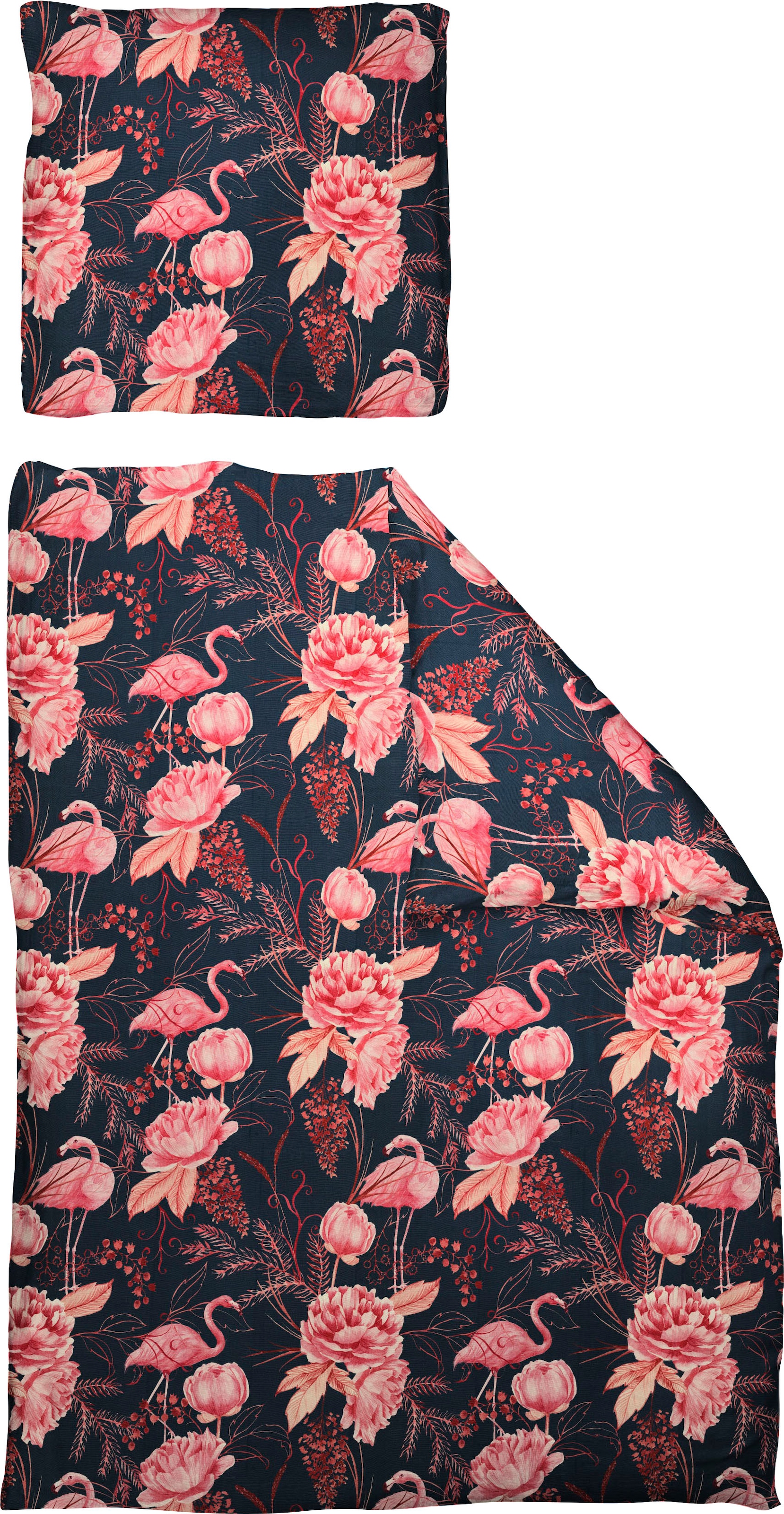 Adam Bettwäsche "Eden" 2 Stk. aus 100 % Bio-Baumwolle, 2 teilig - Bettwäsch günstig online kaufen