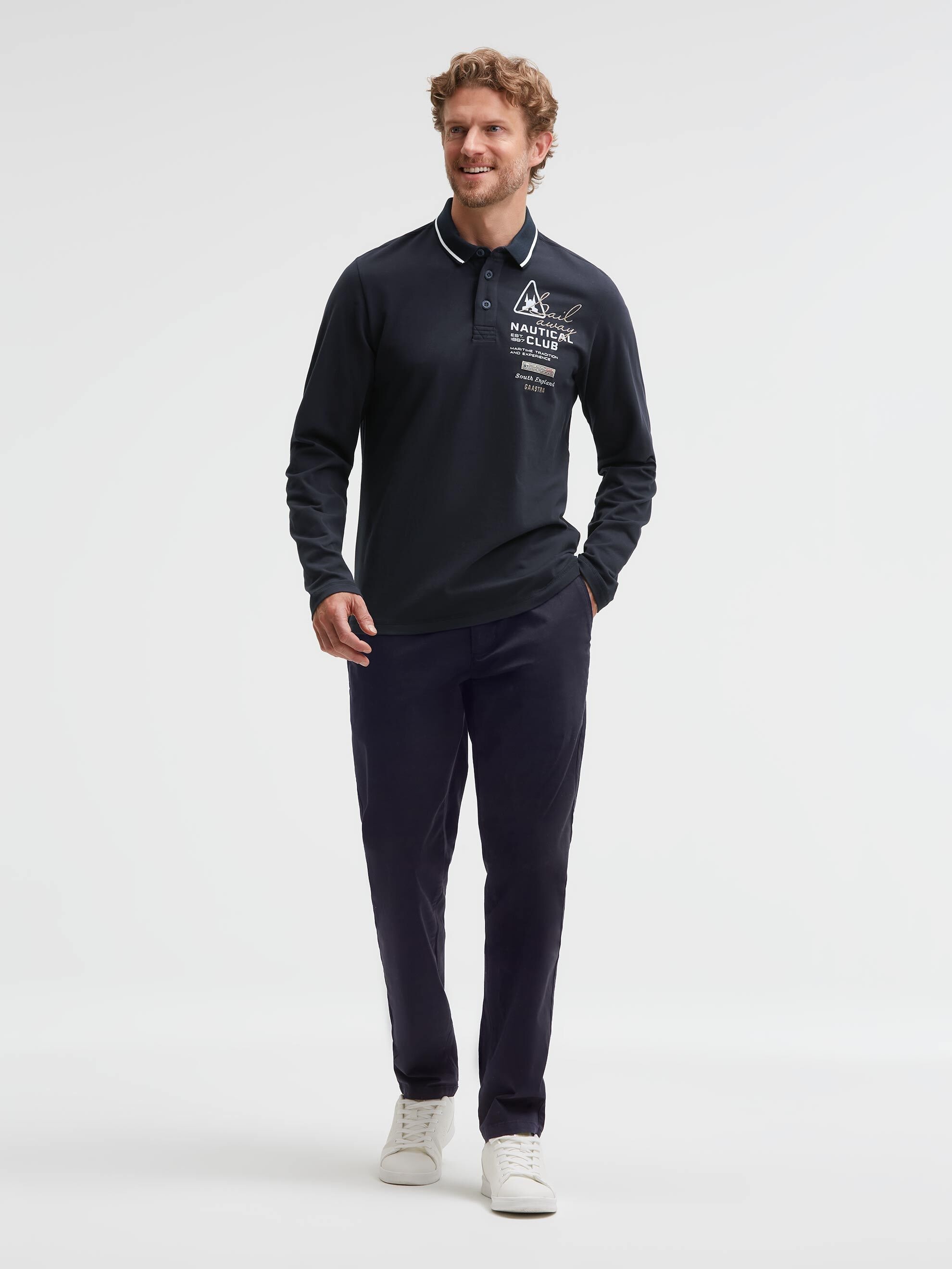 Gaastra Poloshirt mit Seitenschlitze