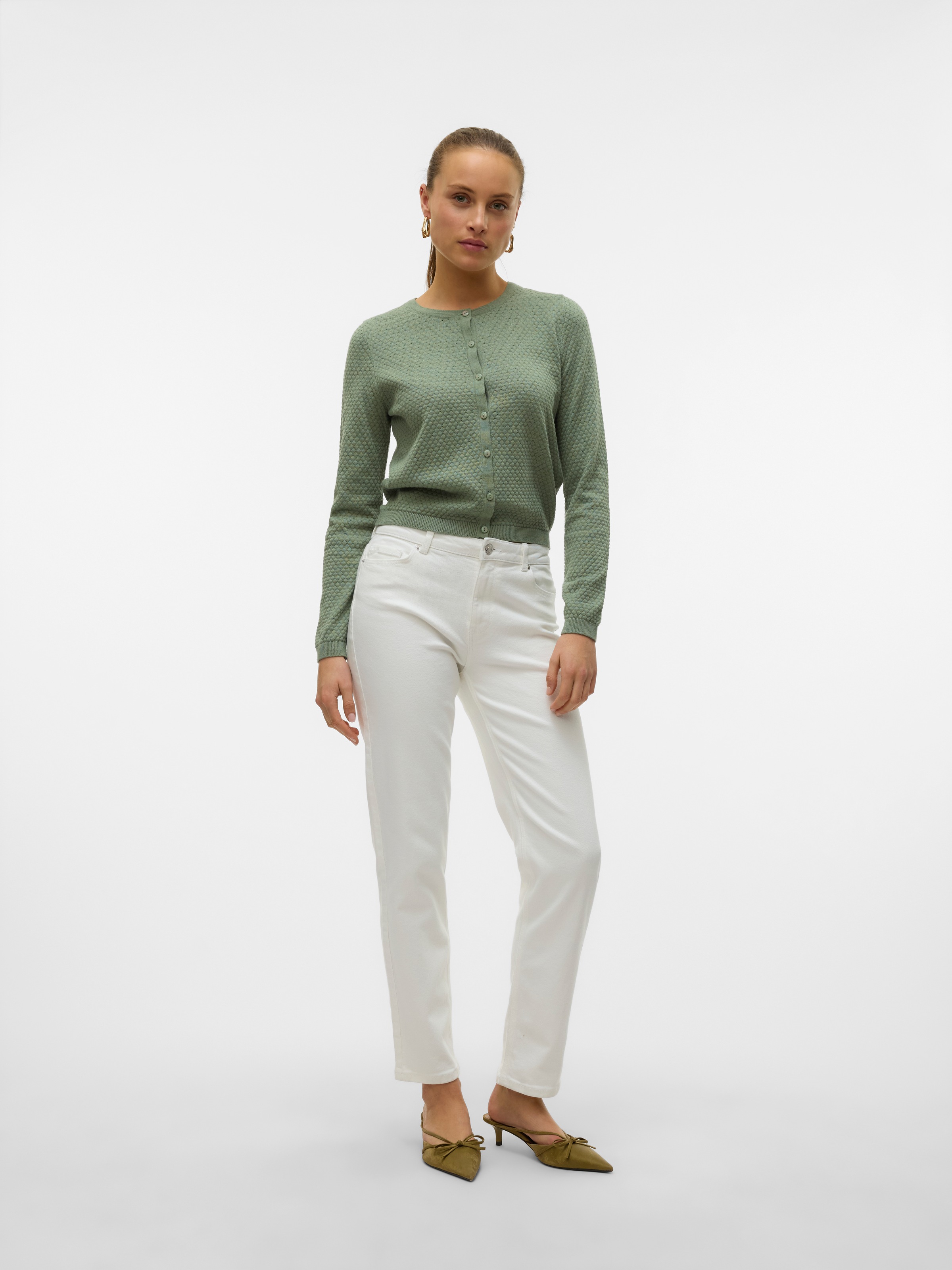 Vero Moda Strickjacke »VMCARE STRUCTURE LS BUTTON CARDIGAN«