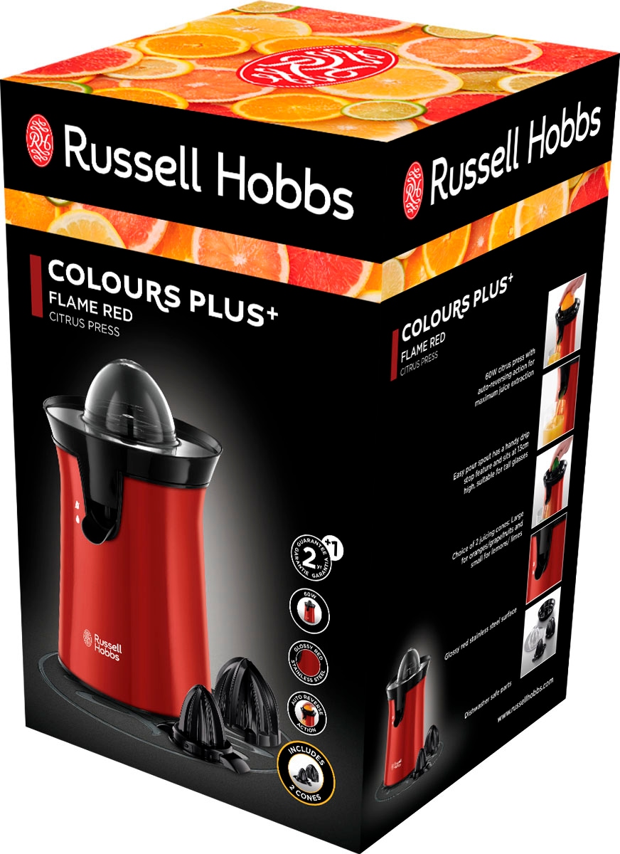 RUSSELL HOBBS Zitruspresse »26010-56 Colours Plus+«, 60 W