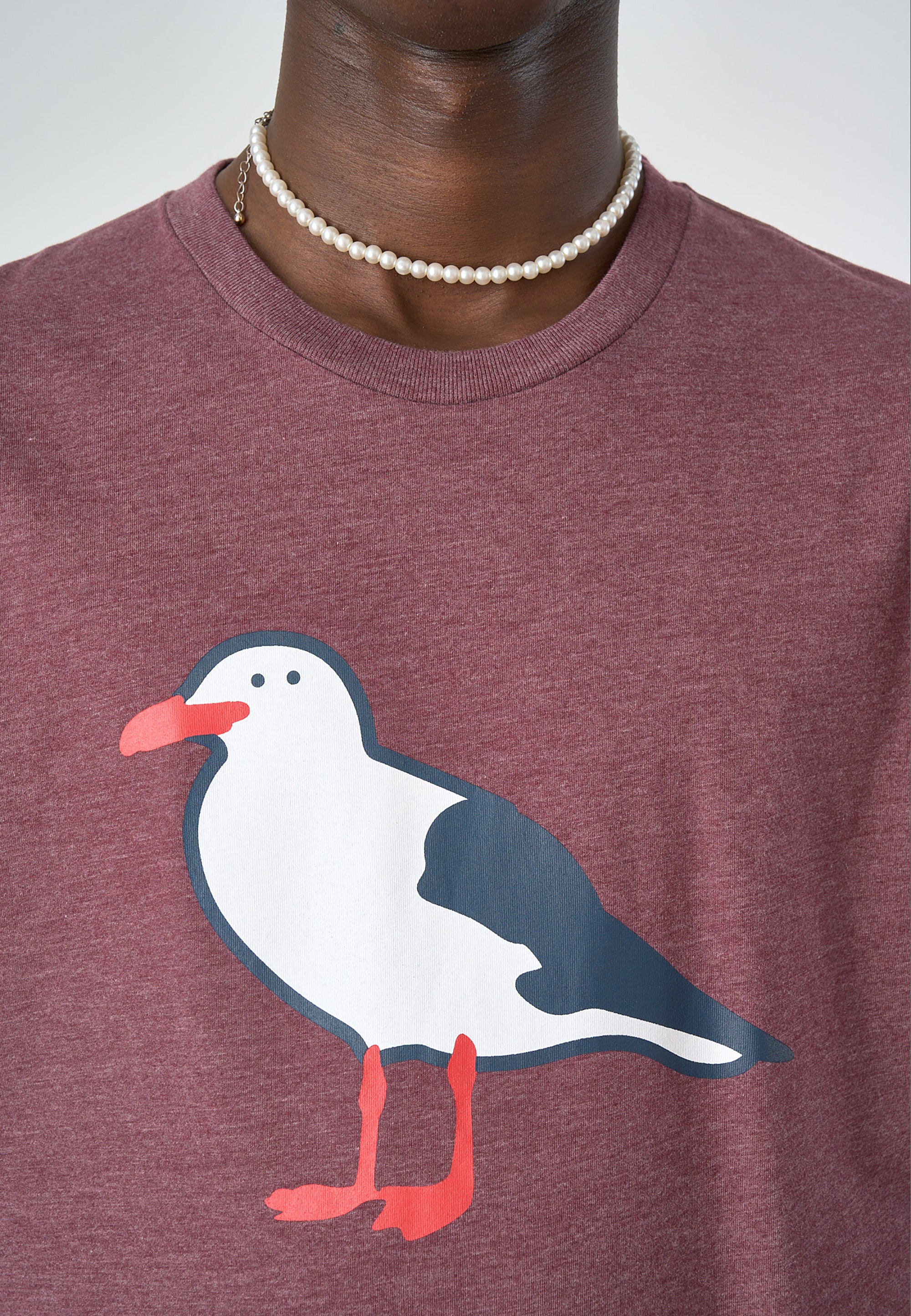 Cleptomanicx T-Shirt »OG Gull«, Frontprint | BAUR mit bestellen ▷ modischem