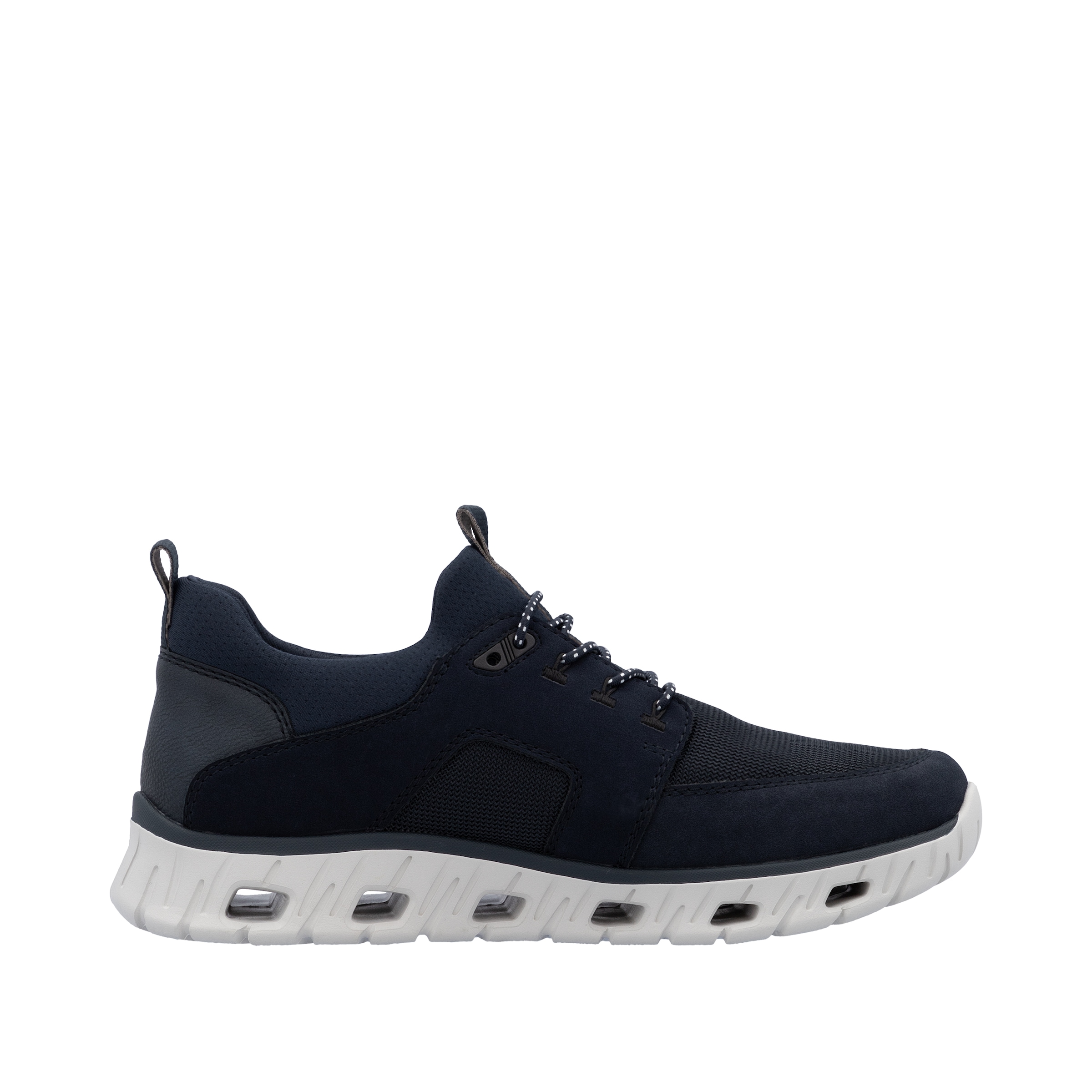 RIEKER Sport Slip-On Sneaker, Freizeitschuh, Halbschuh, Slipper mit Anziehlaschen