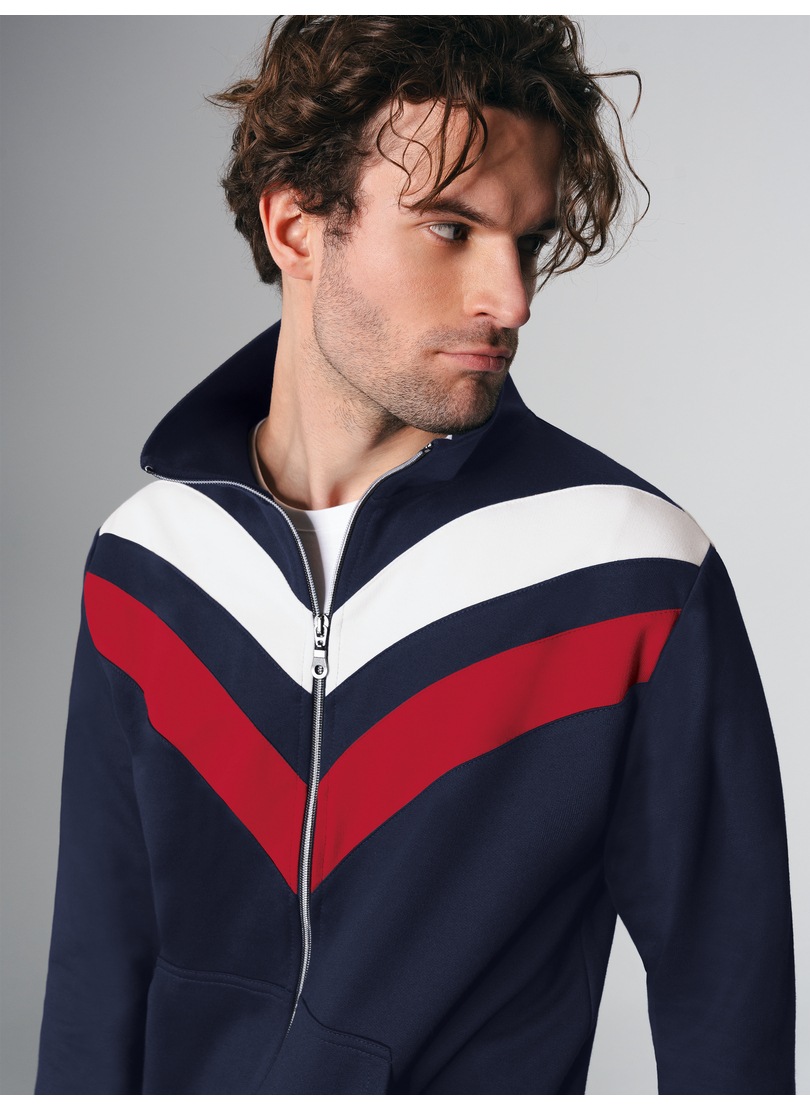 Thumbnail - Trigema Sweatjacke "TRIGEMA Sweatjacke mit praktischen Taschen" 1 Stk. tlg.