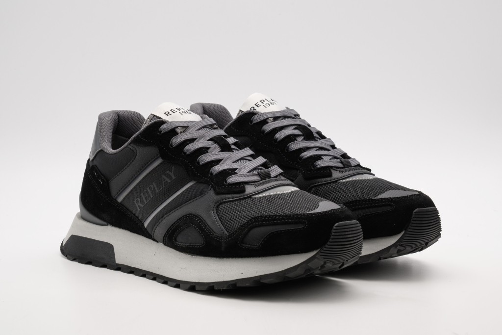 Replay Sneaker "BULLET UNION" Schnürschuh, Freizeitsneaker, Plateausneaker mit Logoschriftzug